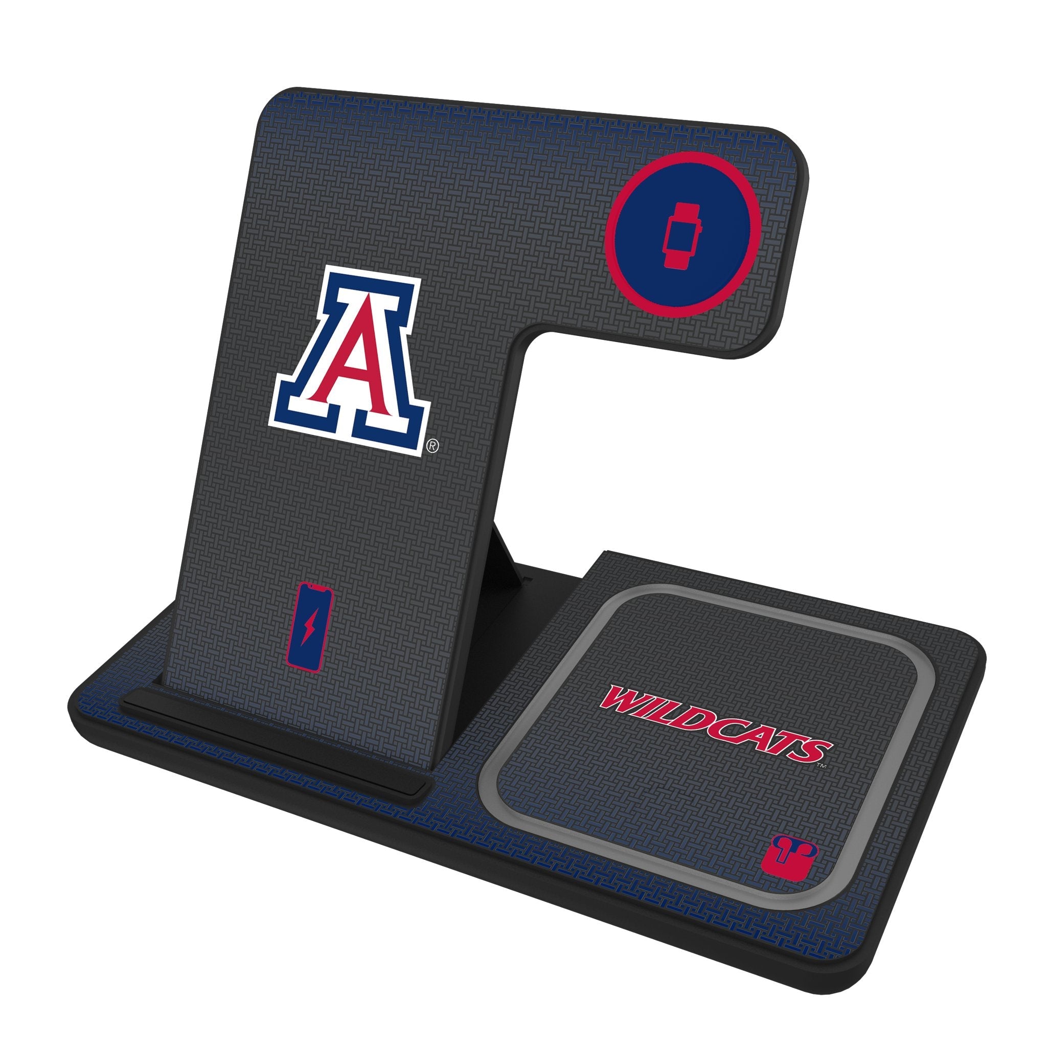 University of Arizona Wildcats Linen 3 in 1 Charging Station