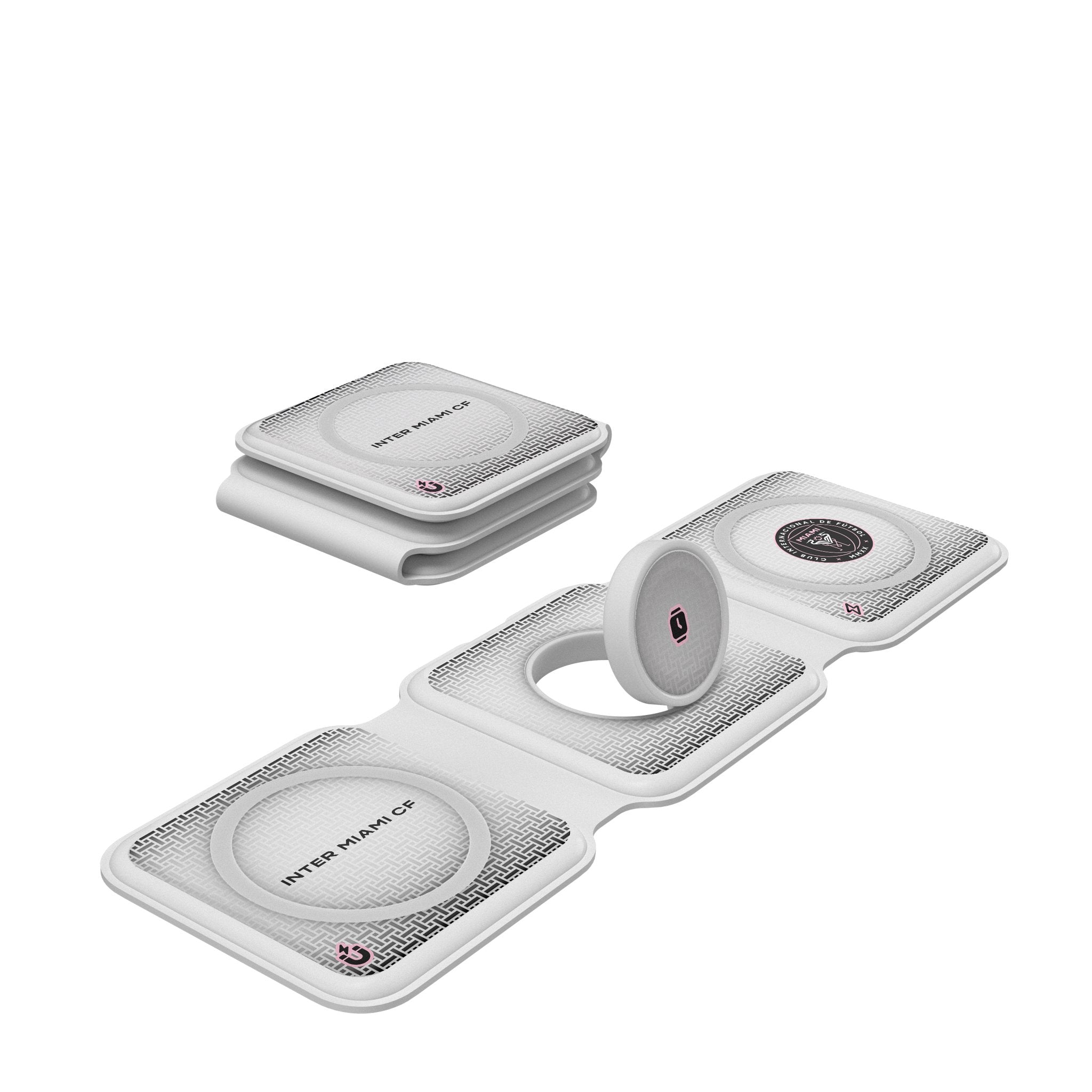 Inter Miami CF  Linen Foldable 3 in 1 Charger 1