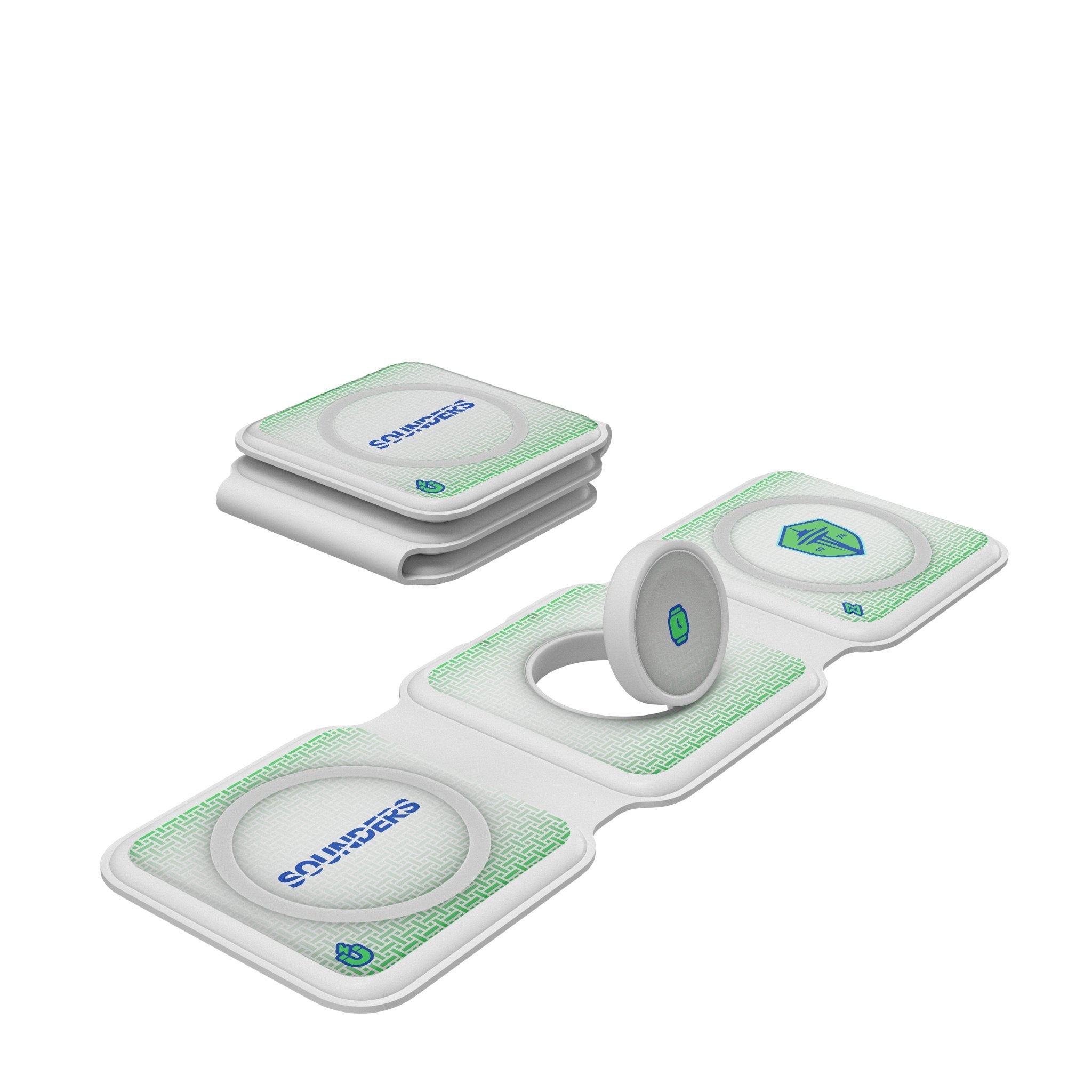 Seattle Sounders FC   Linen Foldable 3 in 1 Charger 1
