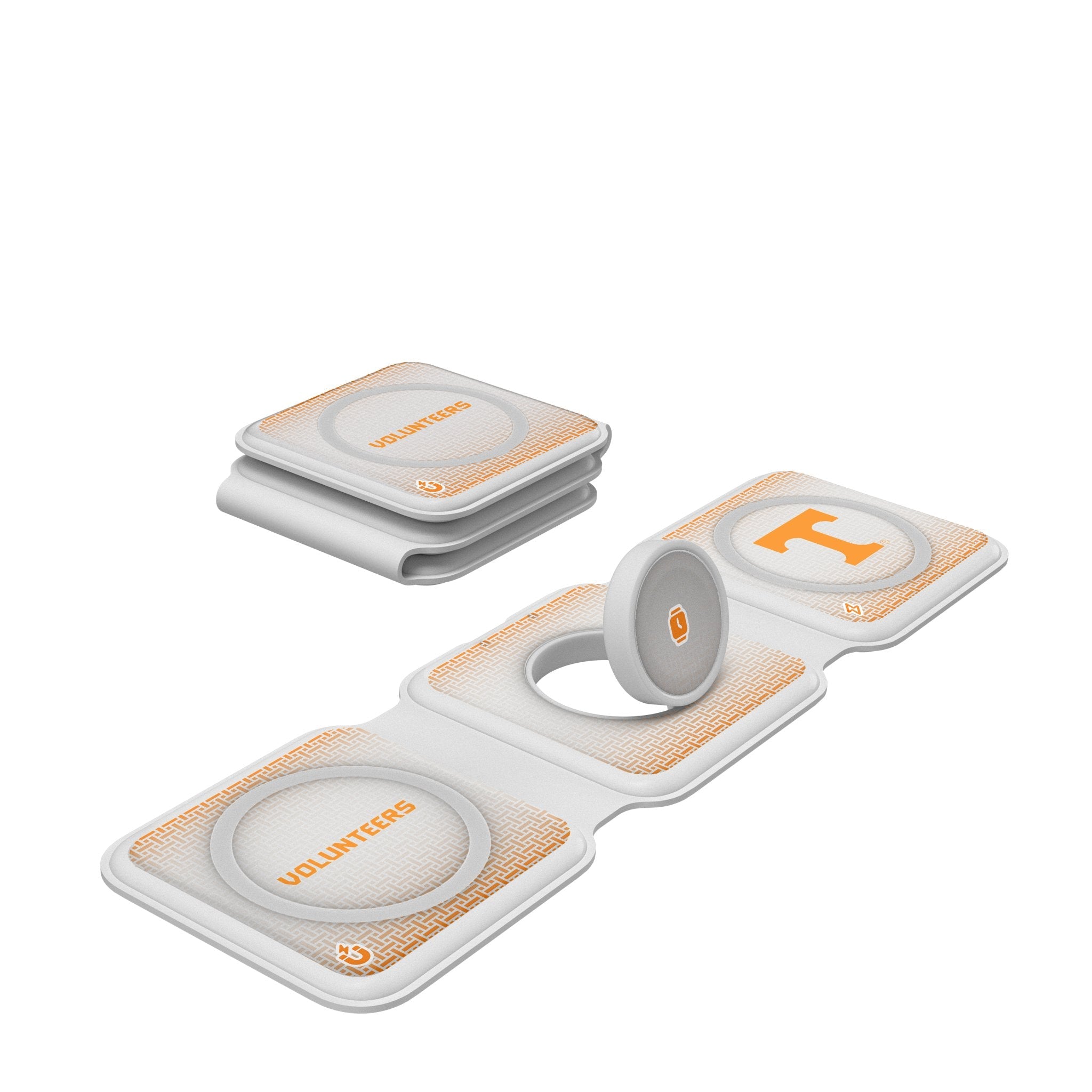 University of Tennessee Volunteers Linen Foldable 3 in 1 Charger 1
