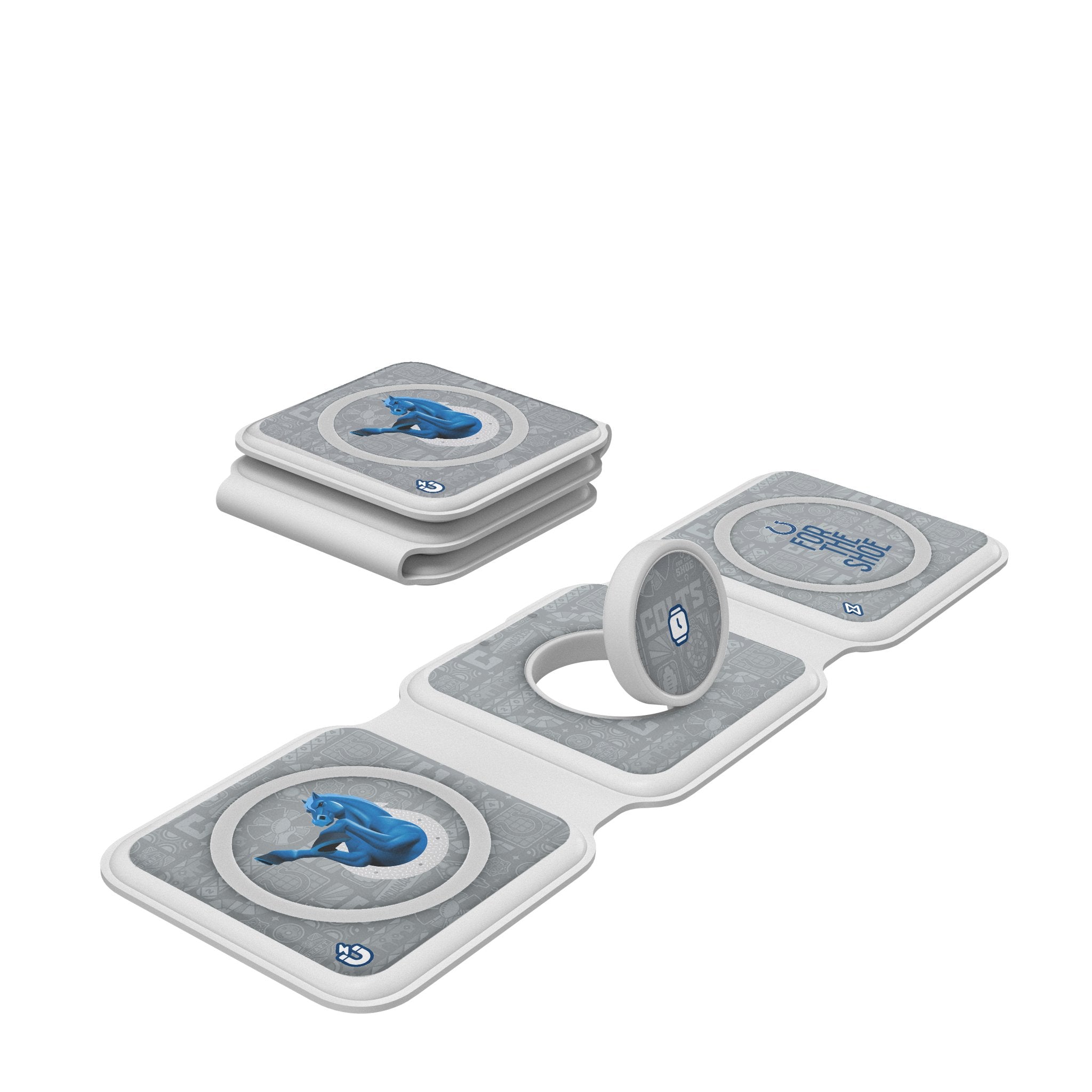 Indianapolis Colts 2024 Illustrated Limited Edition Foldable 3 in 1 Charger 1