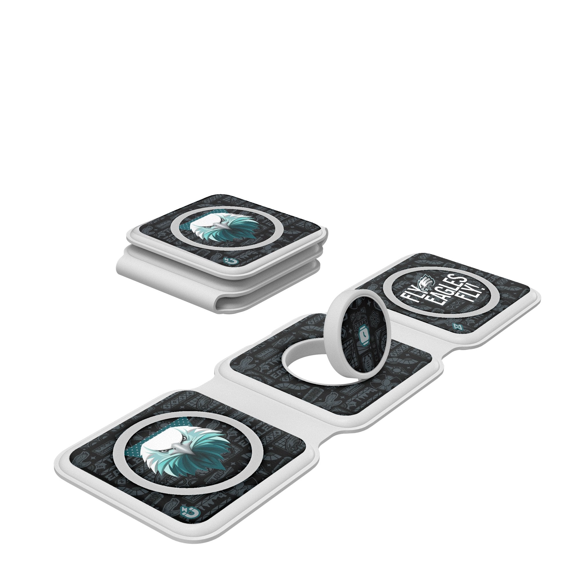 Philadelphia Eagles 2024 Illustrated Limited Edition Foldable 3 in 1 Charger 1