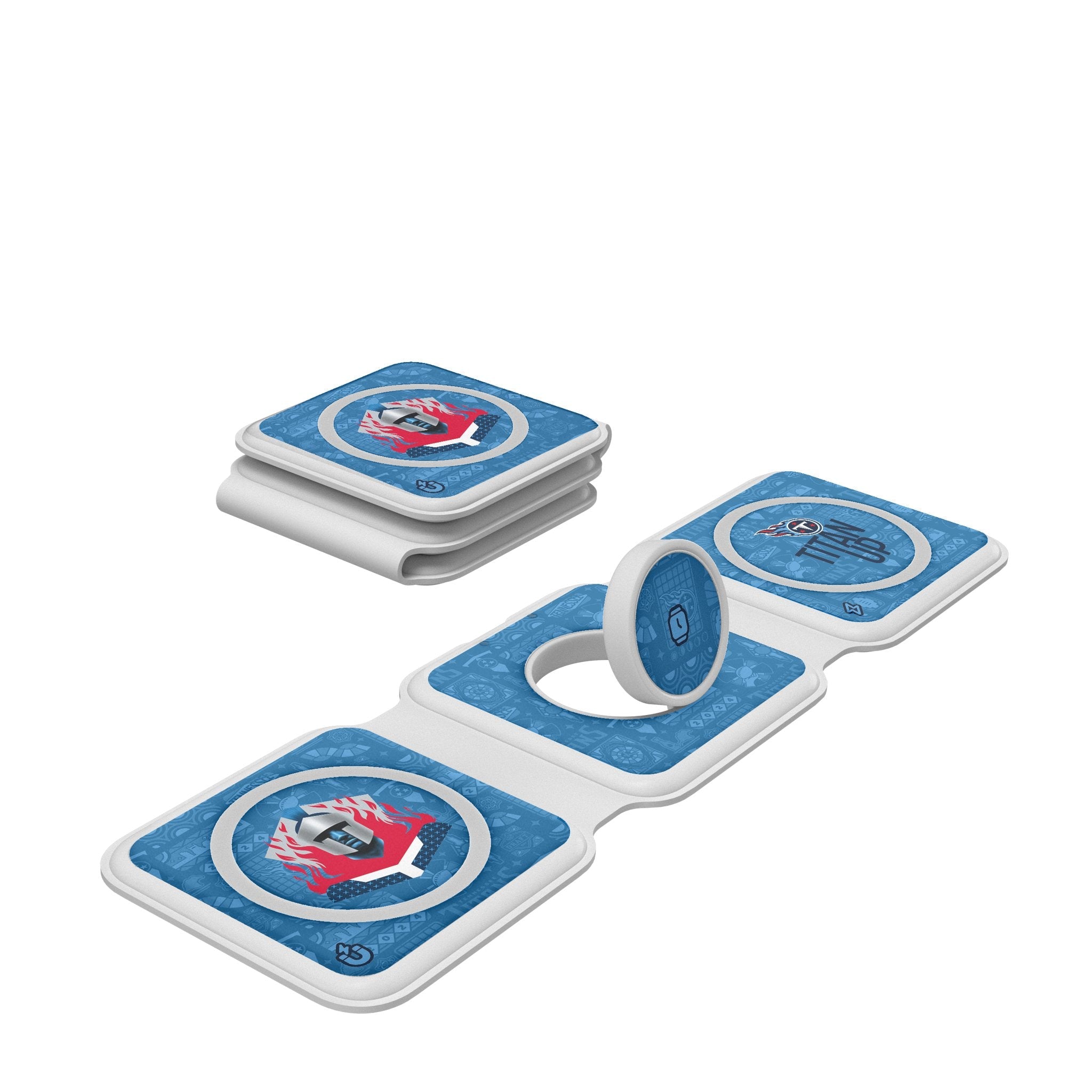 Tennessee Titans 2024 Illustrated Limited Edition Foldable 3 in 1 Charger 1