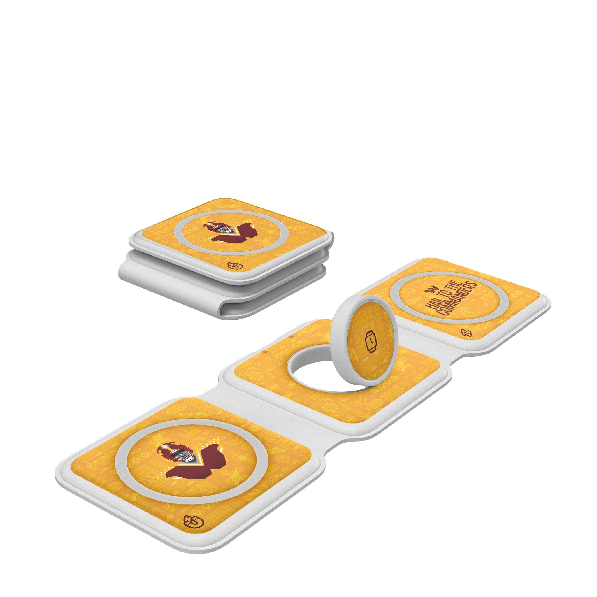 Washington Commanders 2024 Illustrated Limited Edition Foldable 3 in 1 Charger 1