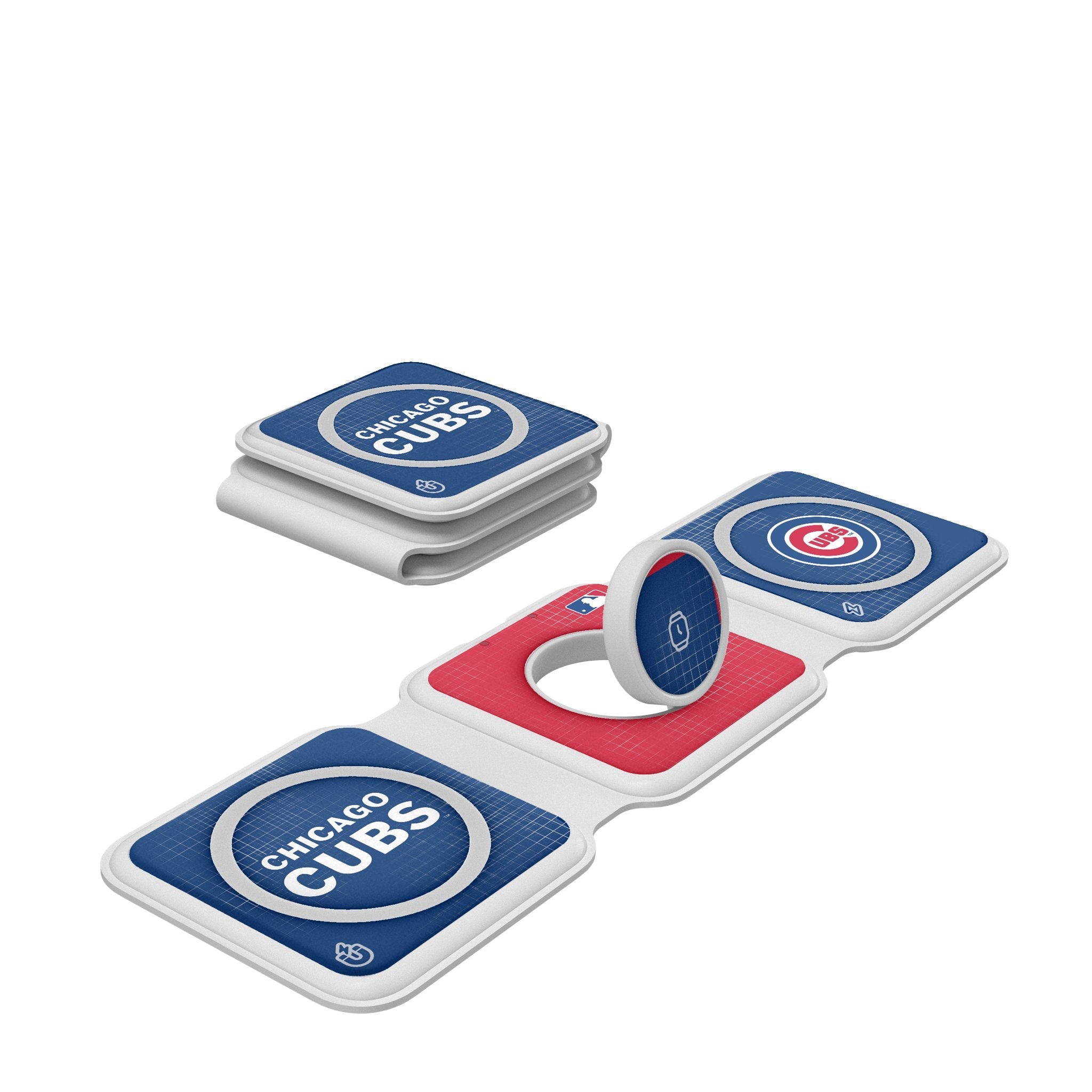 Chicago Cubs Hatch Foldable 3 in 1 Charger 1