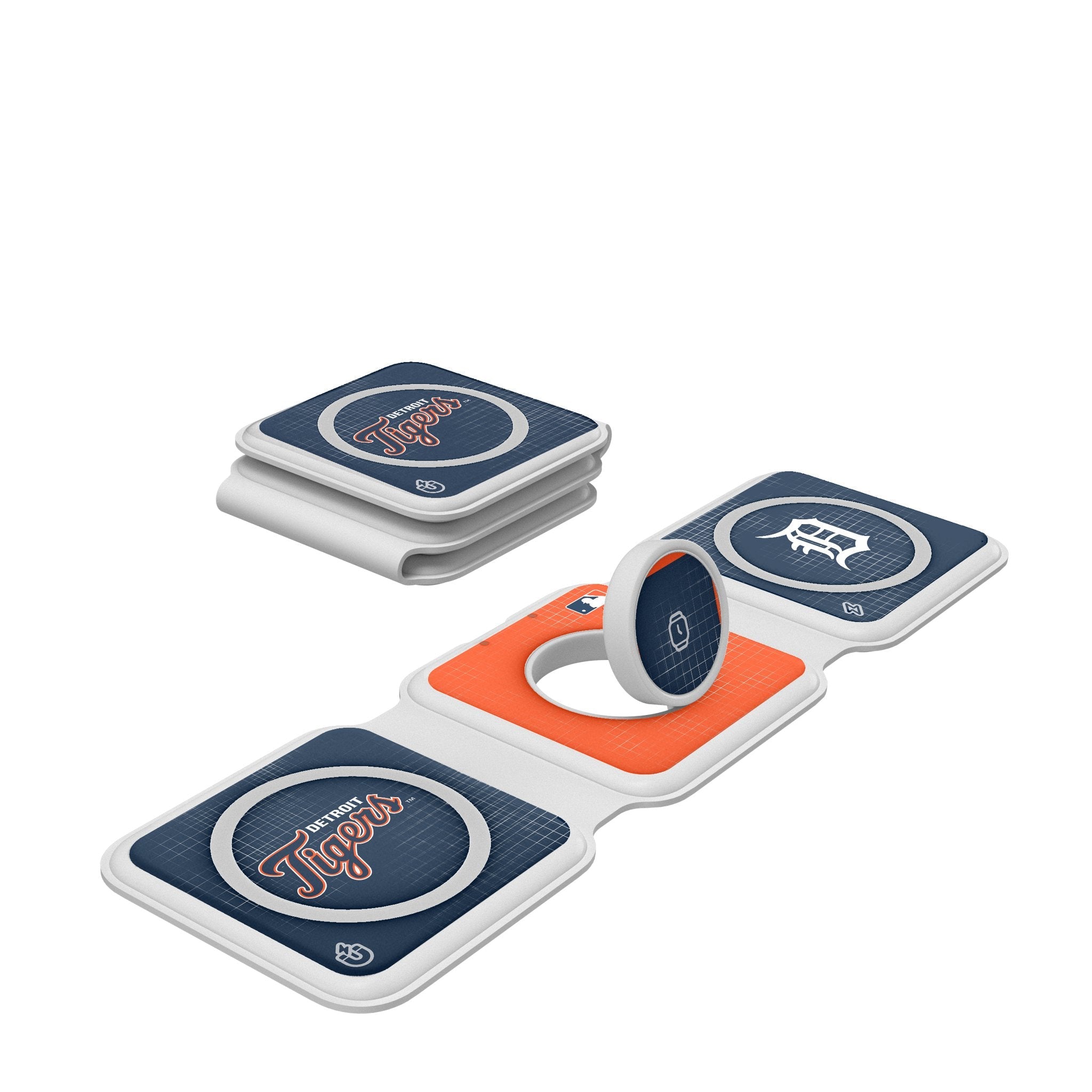 Detroit Tigers Hatch Foldable 3 in 1 Charger 1