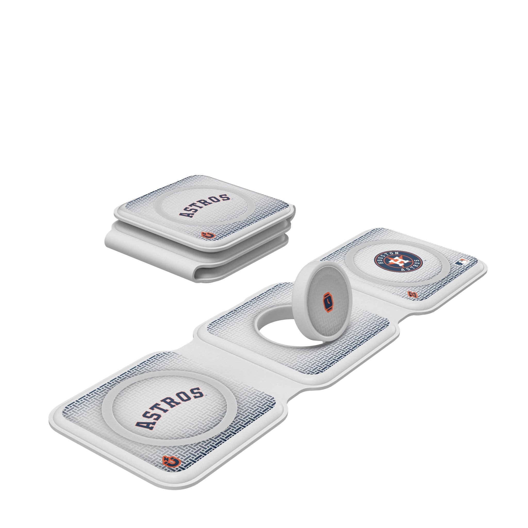 Houston Astros Linen Foldable 3 in 1 Charger 1