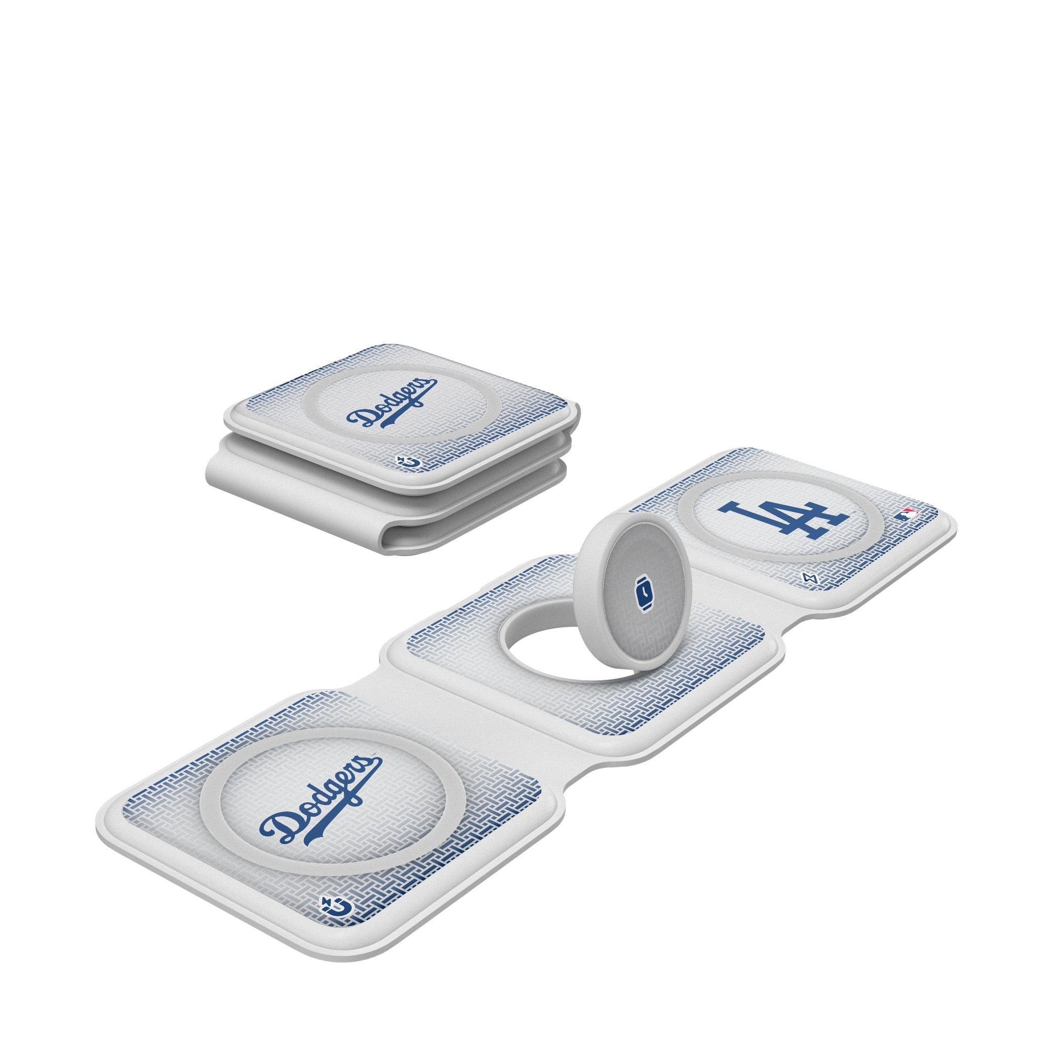 LA Dodgers Linen Foldable 3 in 1 Charger 1