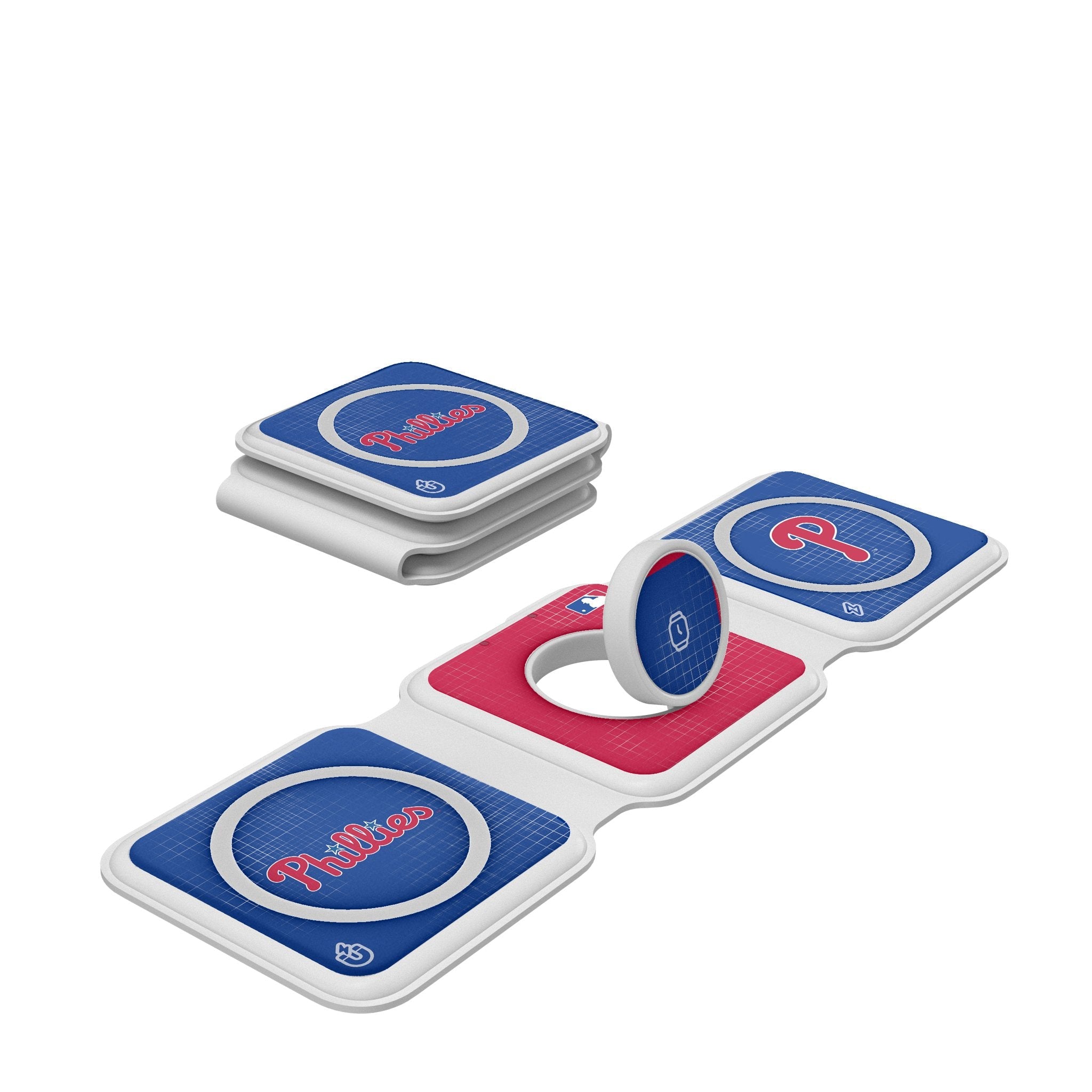 Philadelphia Phillies Hatch Foldable 3 in 1 Charger 1