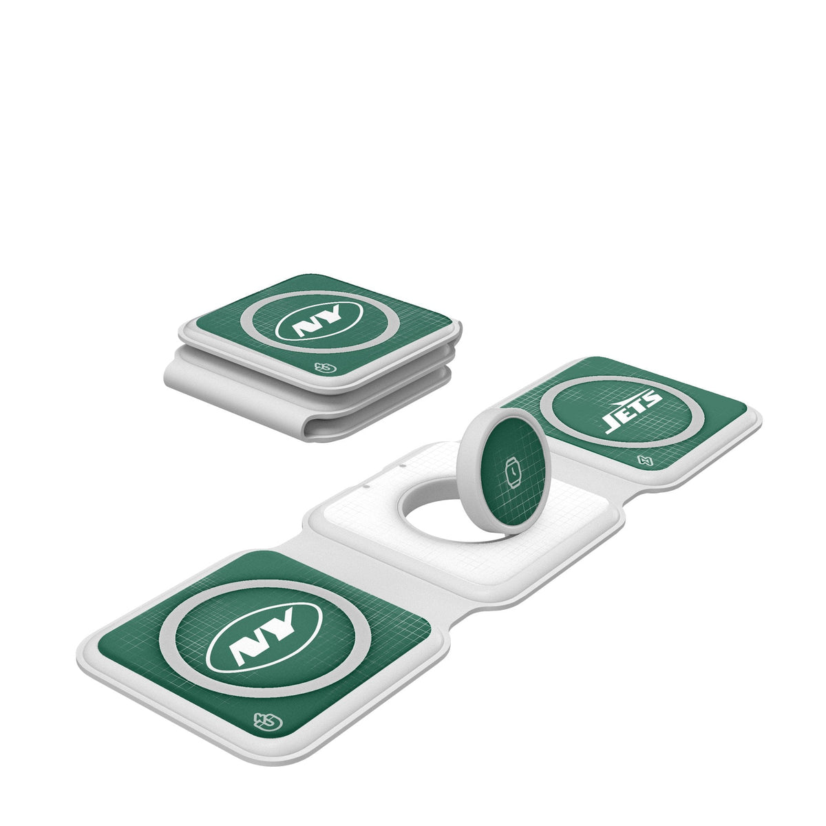 New York Jets Hatch Foldable 3 in 1 Charger 1