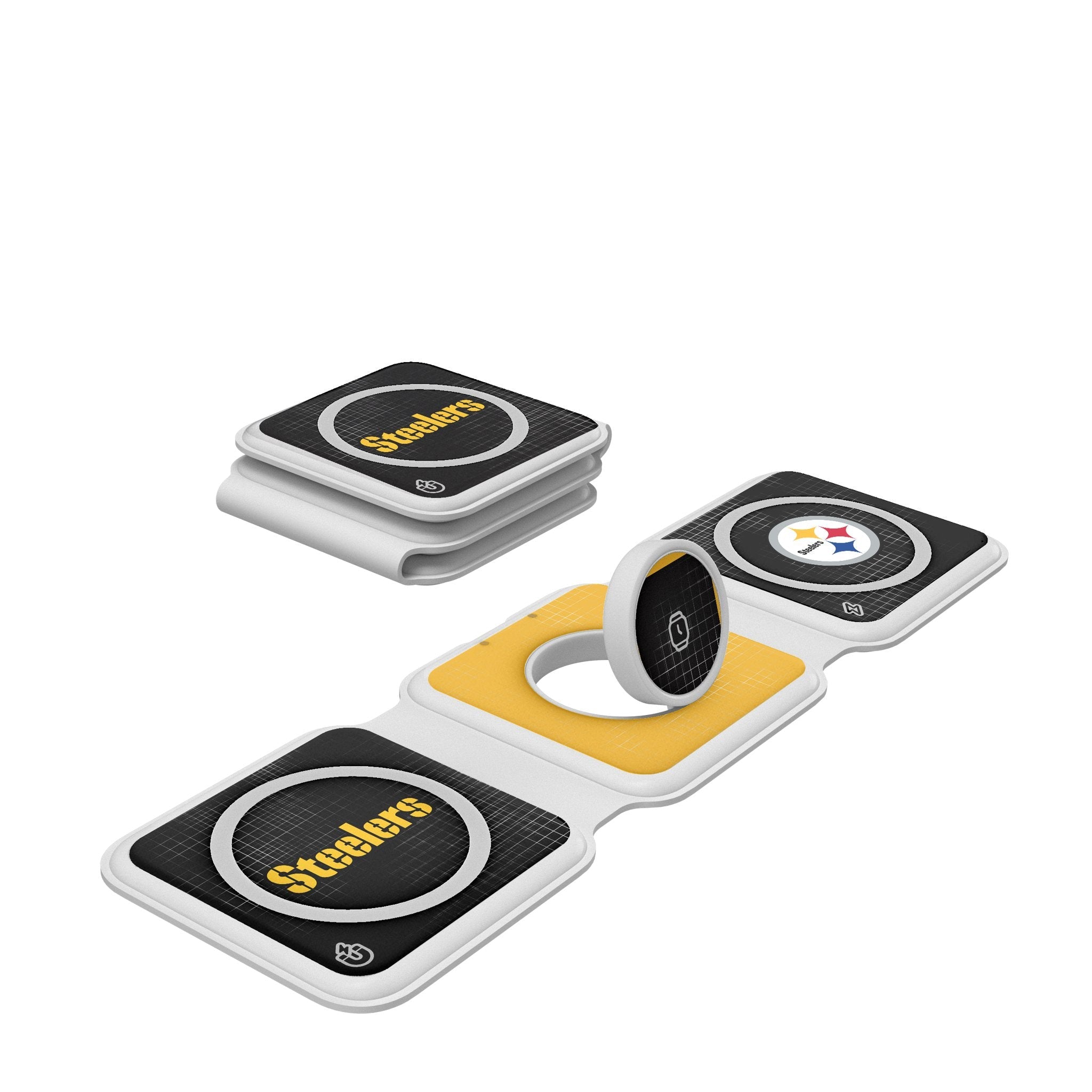 Pittsburgh Steelers Hatch Foldable 3 in 1 Charger 1