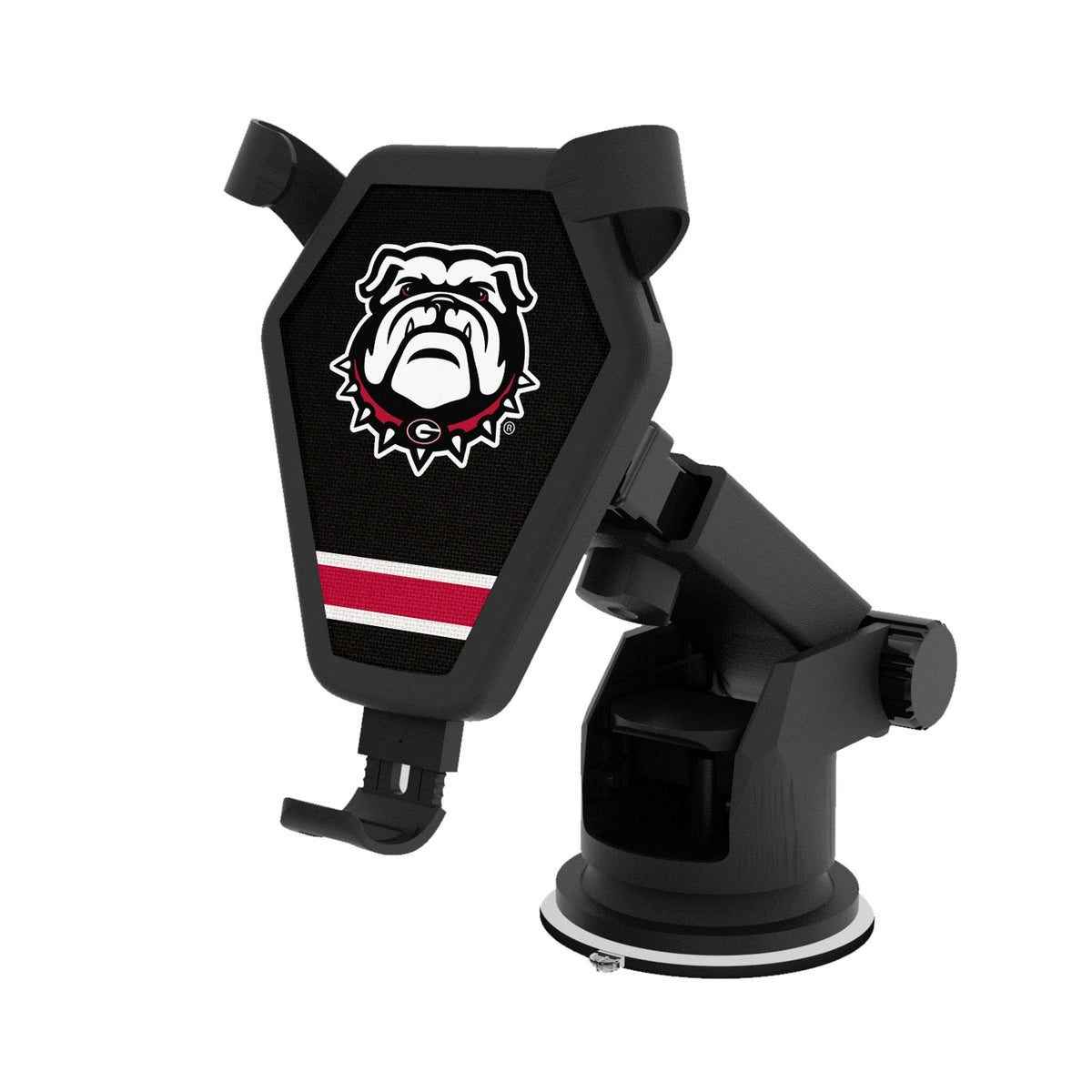 University of Georgia Bulldogs Uga Stripe Wireless Car Charger 1