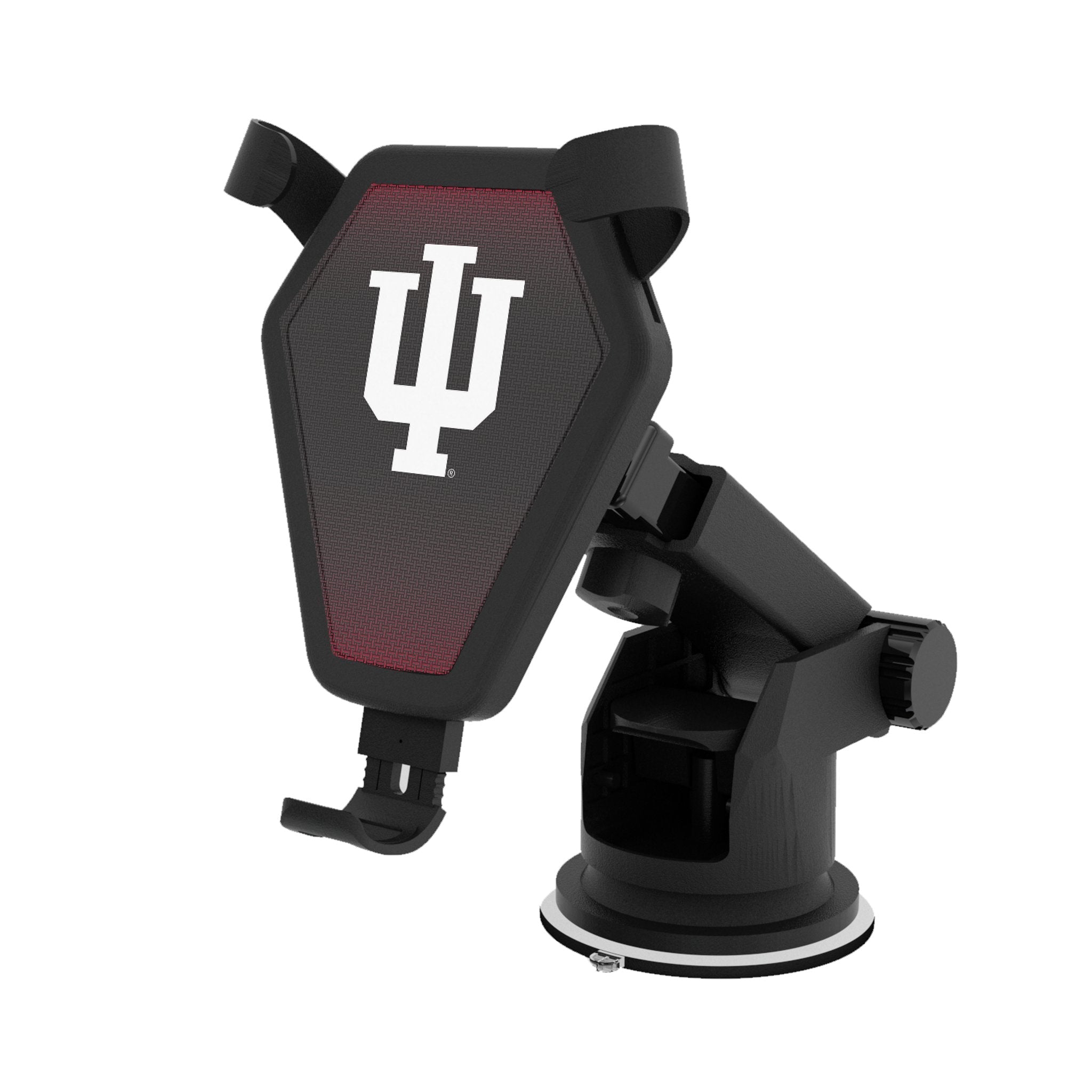 Indiana University Hoosiers Linen Wireless Car Charger 1