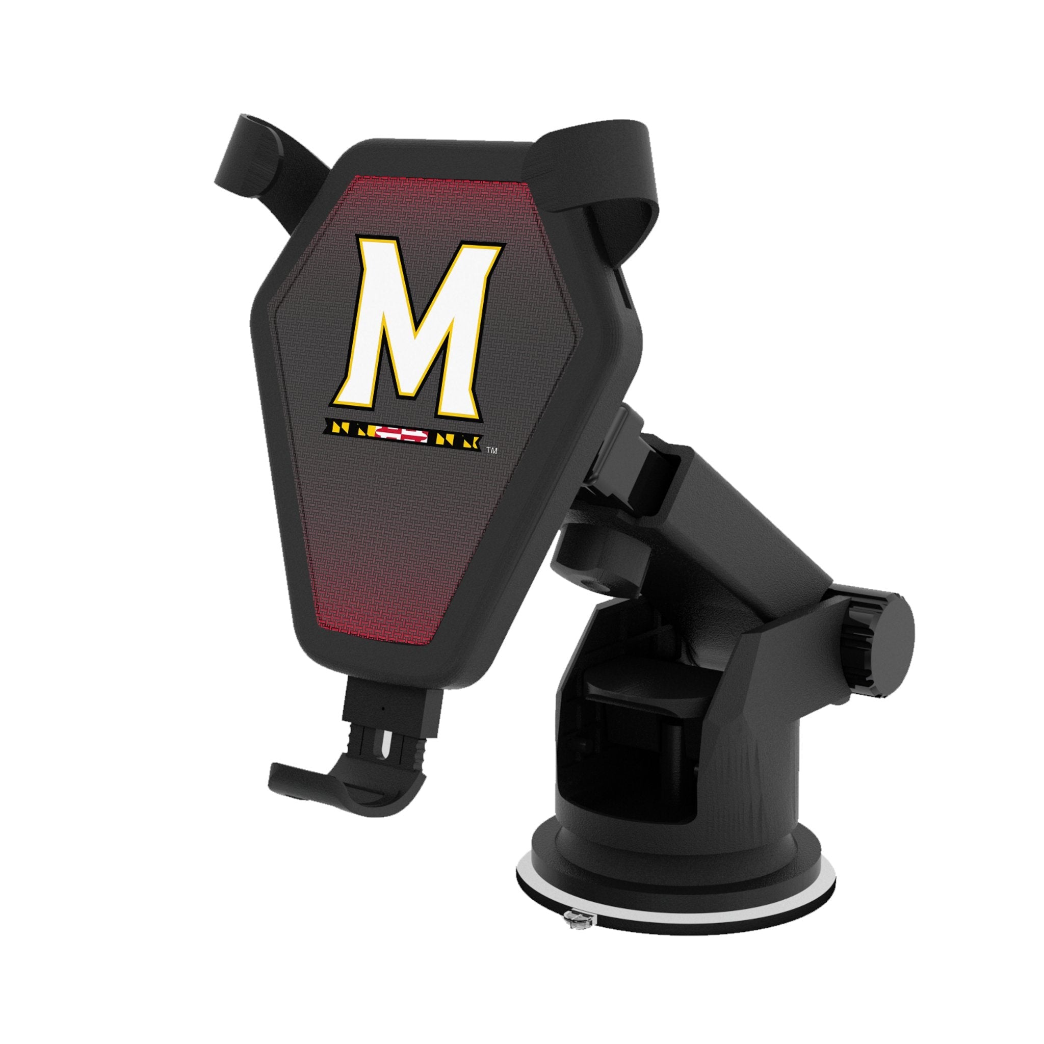 University of Maryland Terrapins Linen Wireless Car Charger
