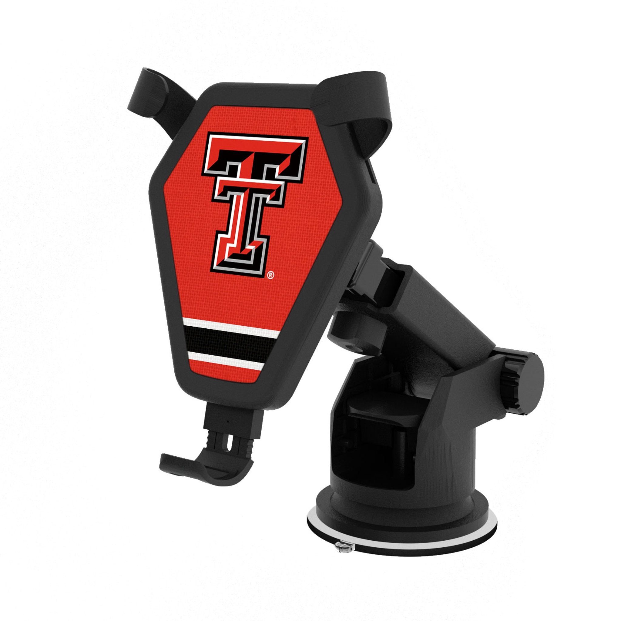 Texas Tech Red Raiders Stripe Wireless Car Charger 1