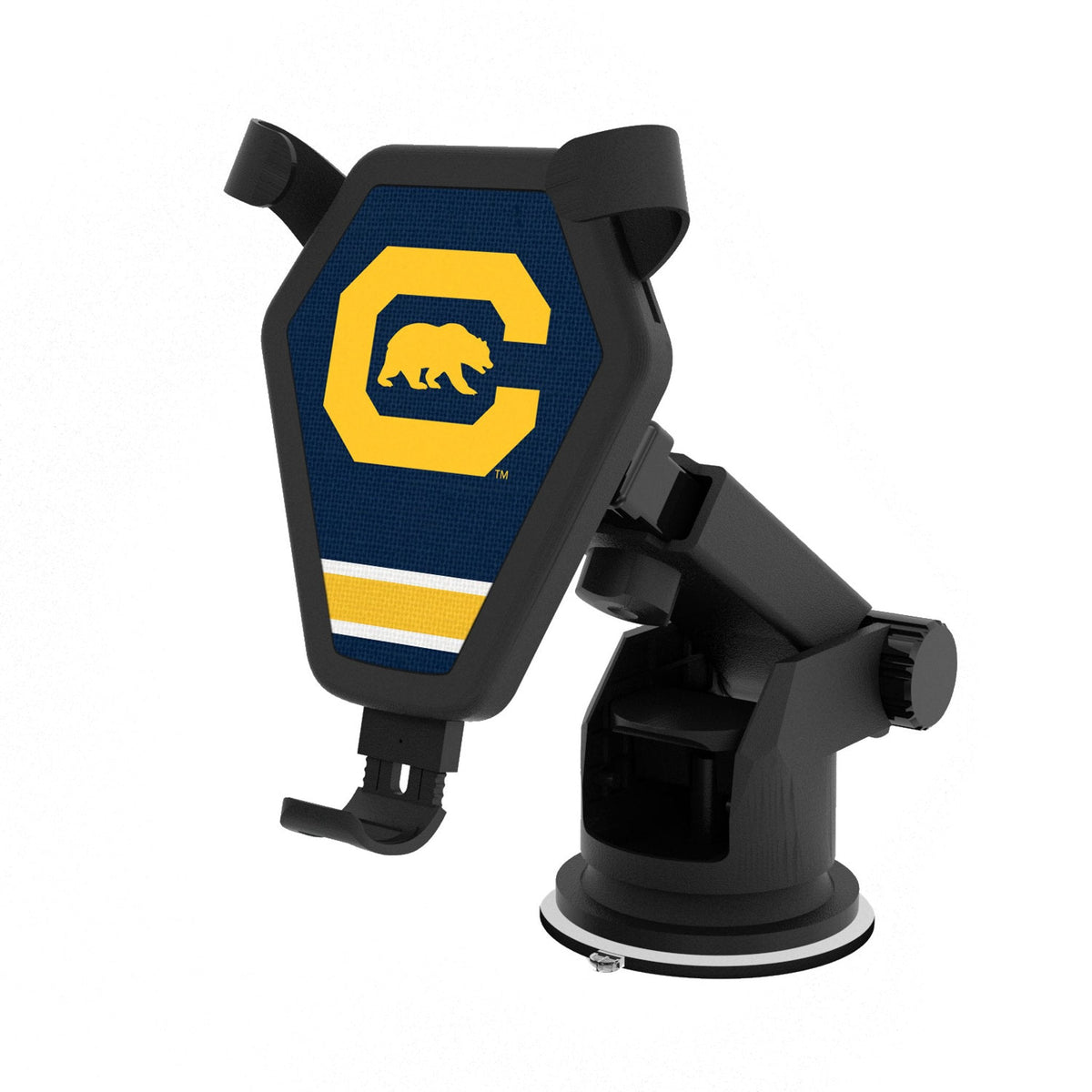 University of California Berkeley Golden Bears Stripe Wireless Car Charger 1