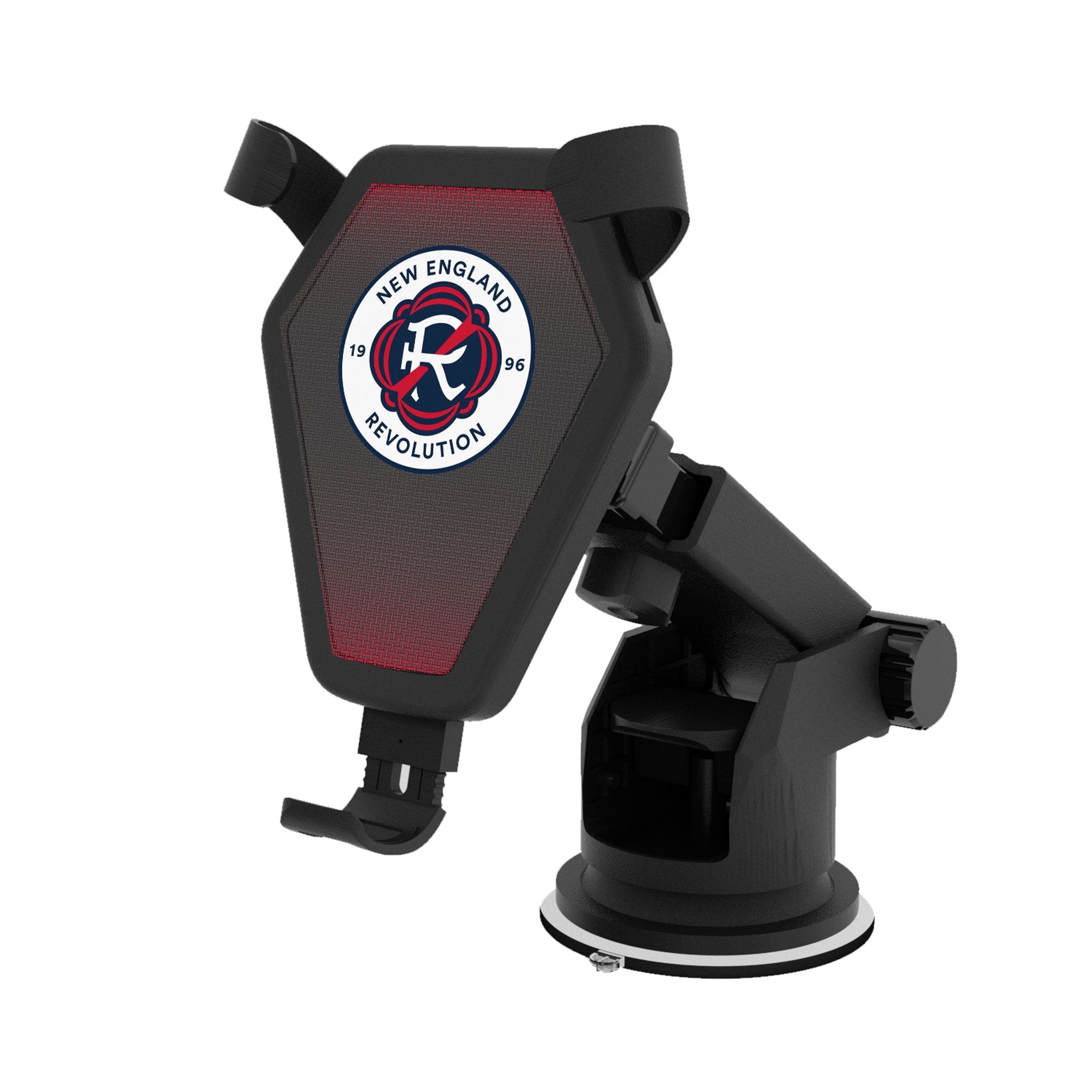 New England Revolution  Linen Wireless Car Charger 1