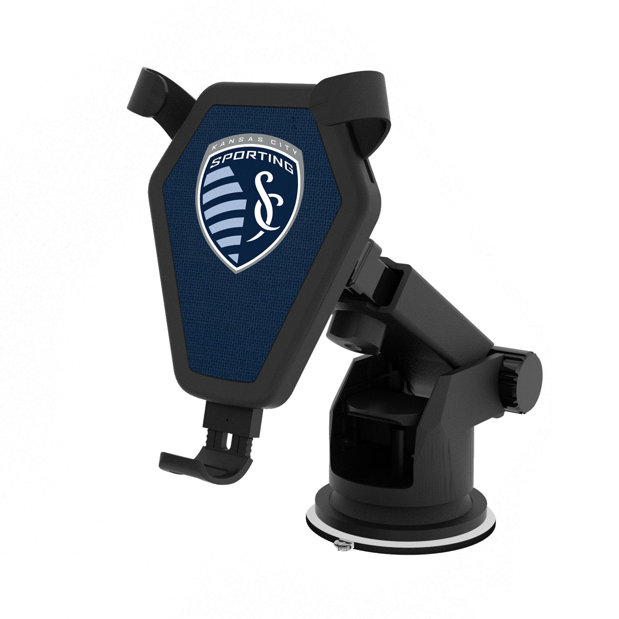 Sporting Kansas City   Solid Wireless Car Charger 1