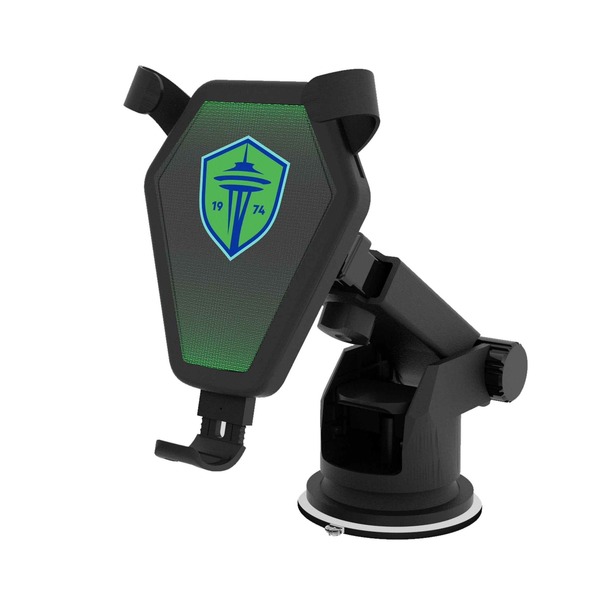 Seattle Sounders FC   Linen Wireless Car Charger 1