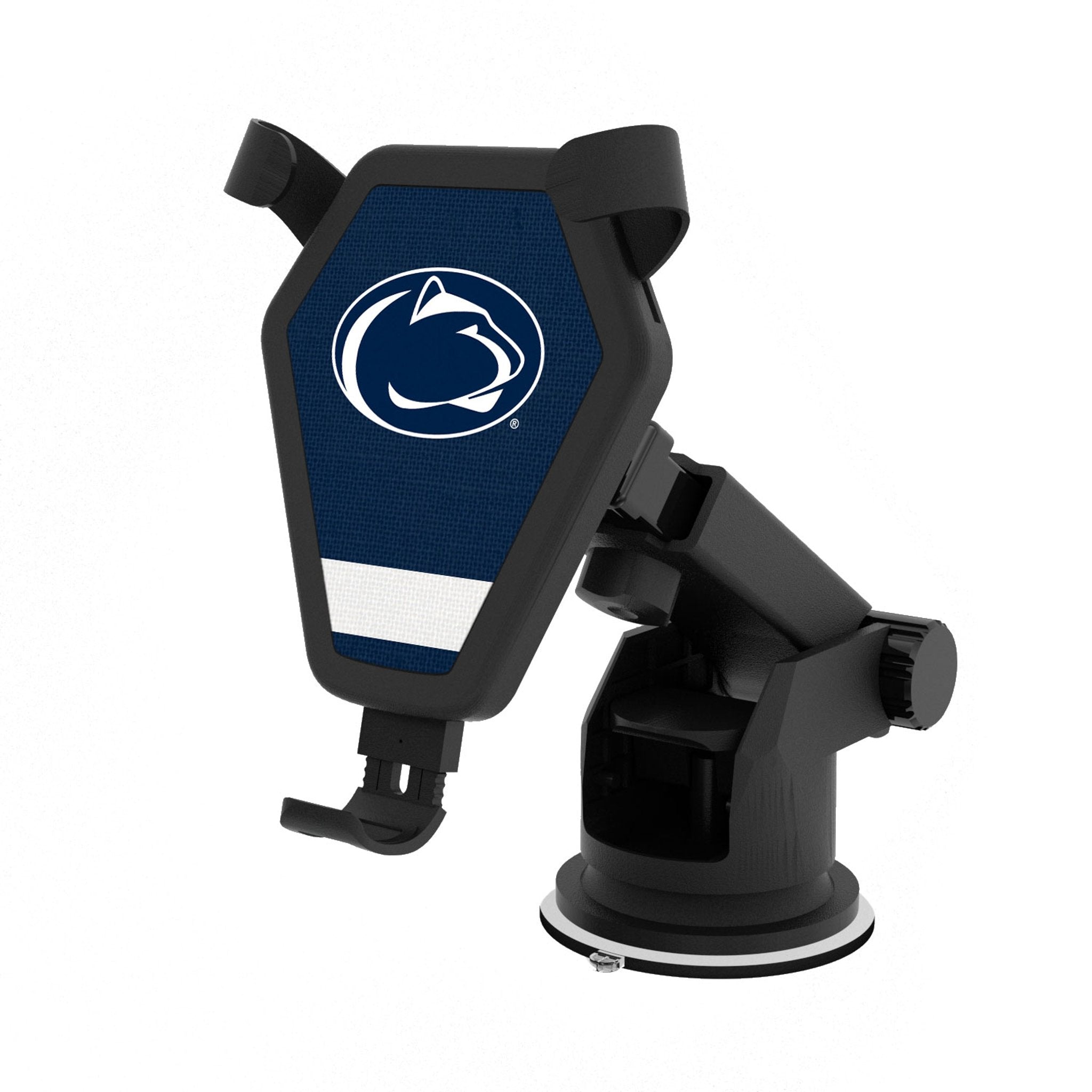 Pennsylvania State University Nittany Lions Stripe Wireless Car Charger 1