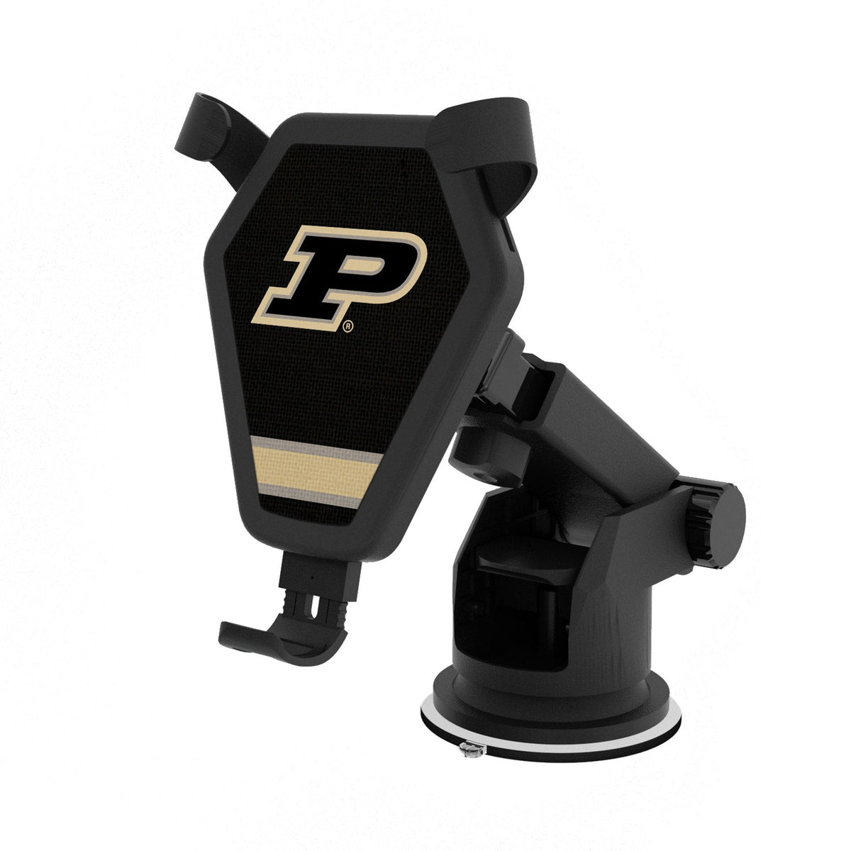 Purdue University Boilermakers Stripe Wireless Car Charger 1