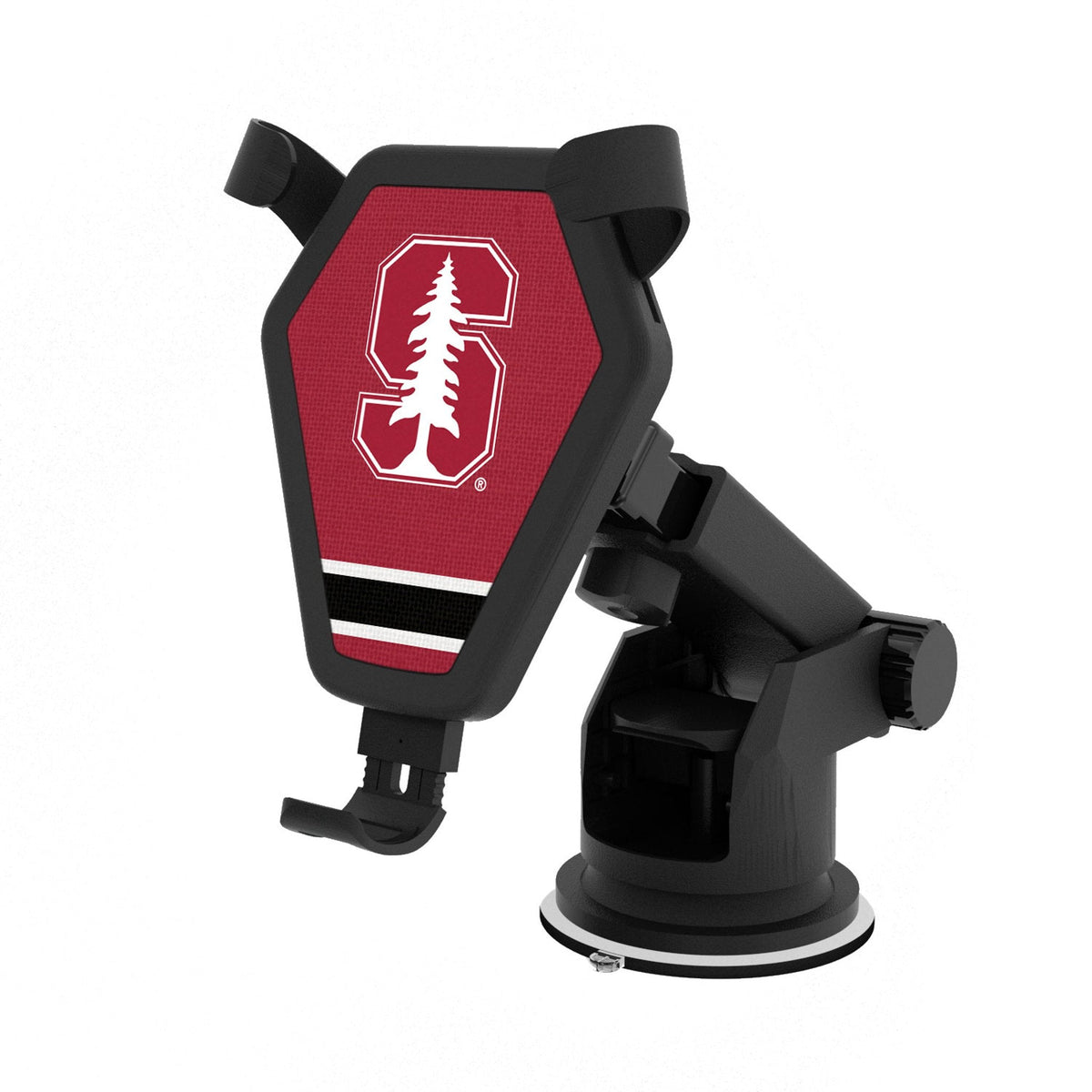 Stanford University Cardinal Stripe Wireless Car Charger