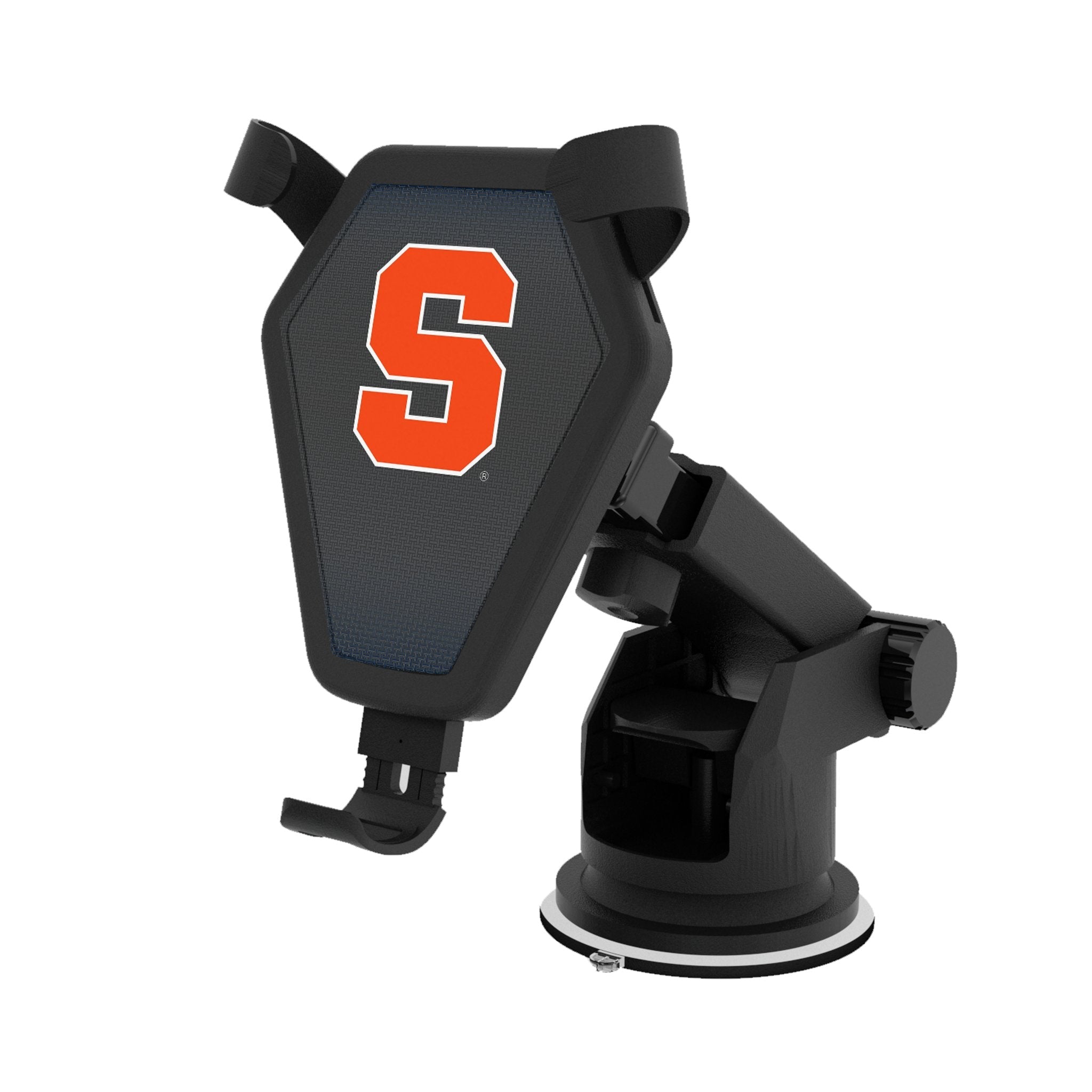 Syracuse University Orange Linen Wireless Car Charger 1