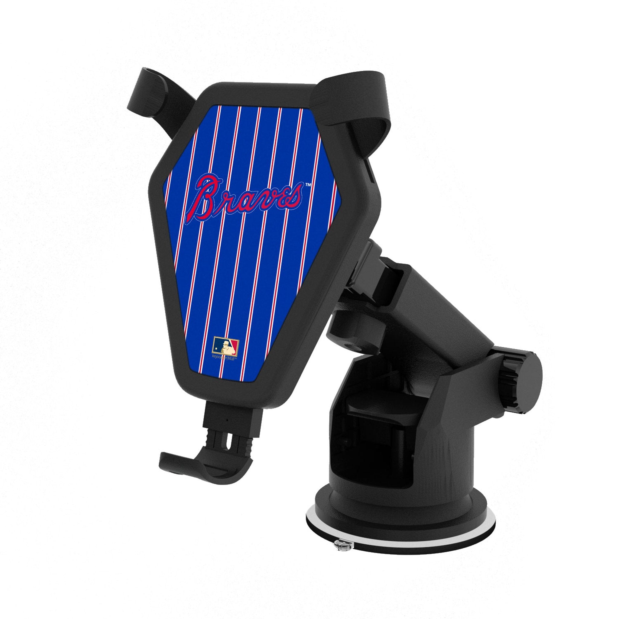 Atlanta Braves Home 2012 - Cooperstown Collection Pinstripe Wireless Car Charger 1