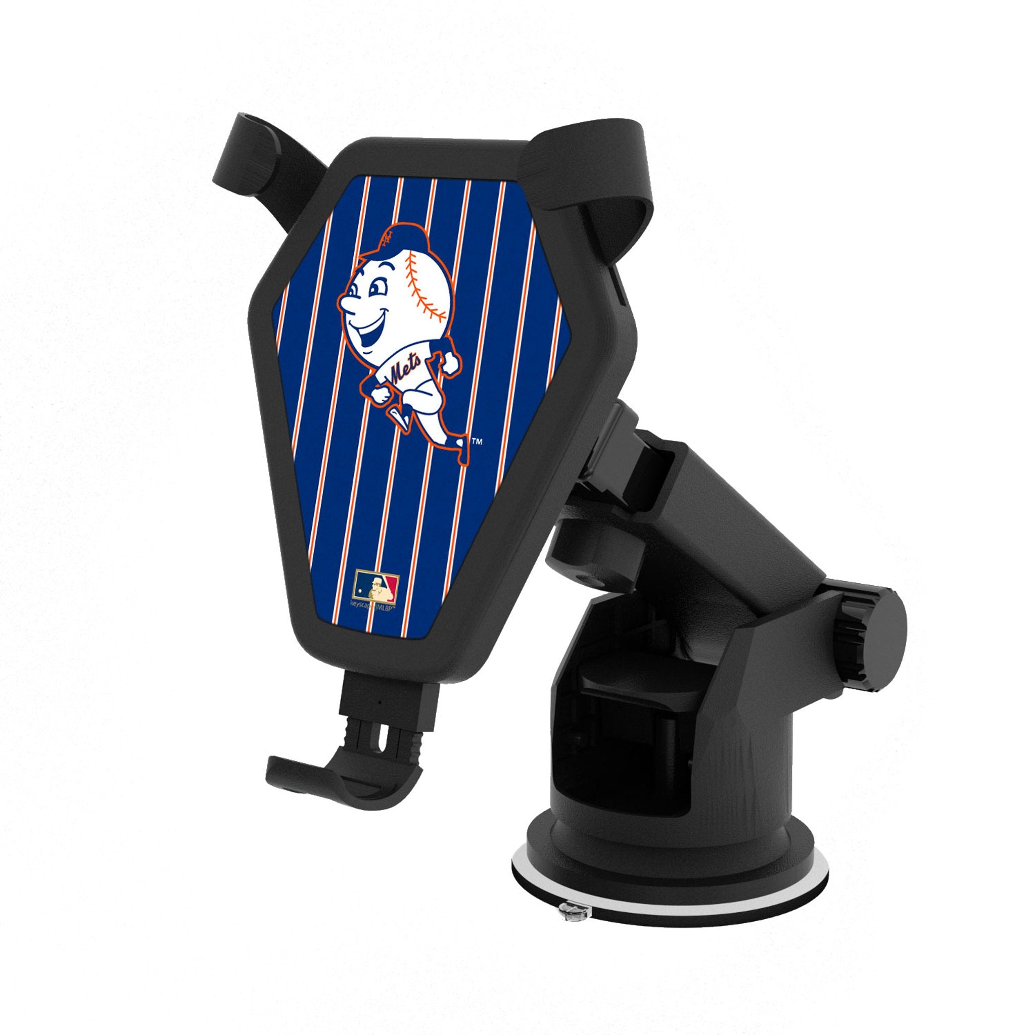 New York Mets 2014 - Cooperstown Collection Pinstripe Wireless Car Charger 1