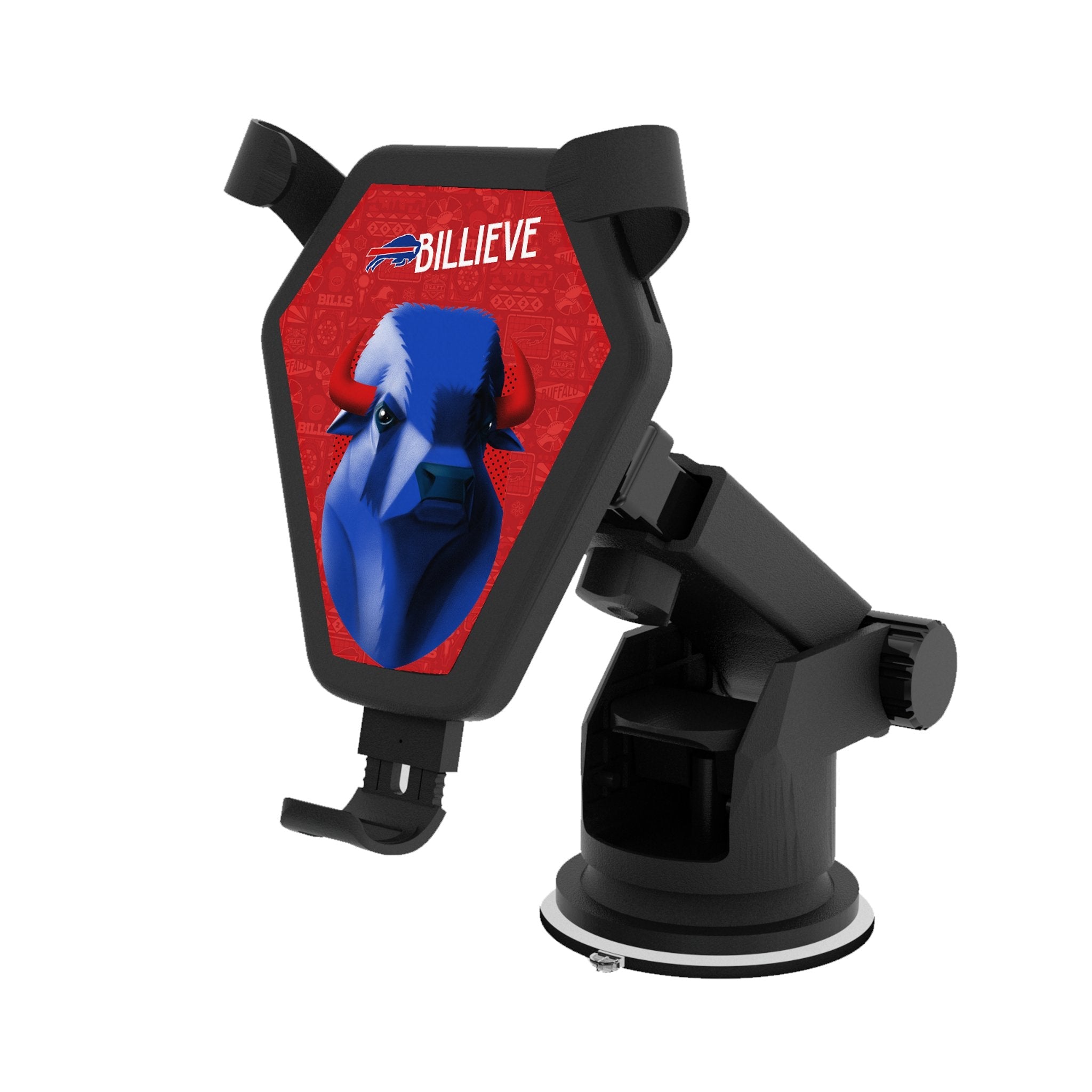 Buffalo Bills 2024 Illustrated Limited Edition Wireless Car Charger 1