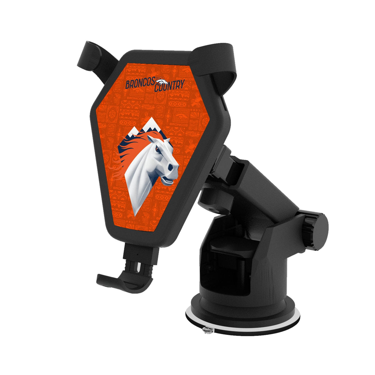 Denver Broncos 2024 Illustrated Limited Edition Wireless Car Charger 1