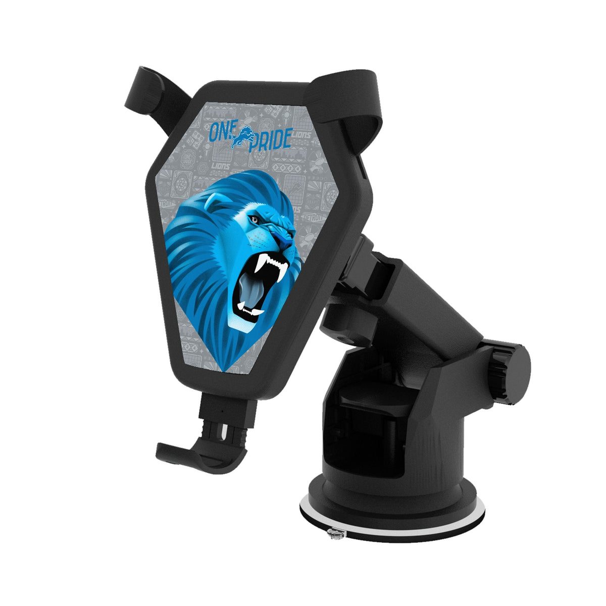 Detroit Lions 2024 Illustrated Limited Edition Wireless Car Charger 1