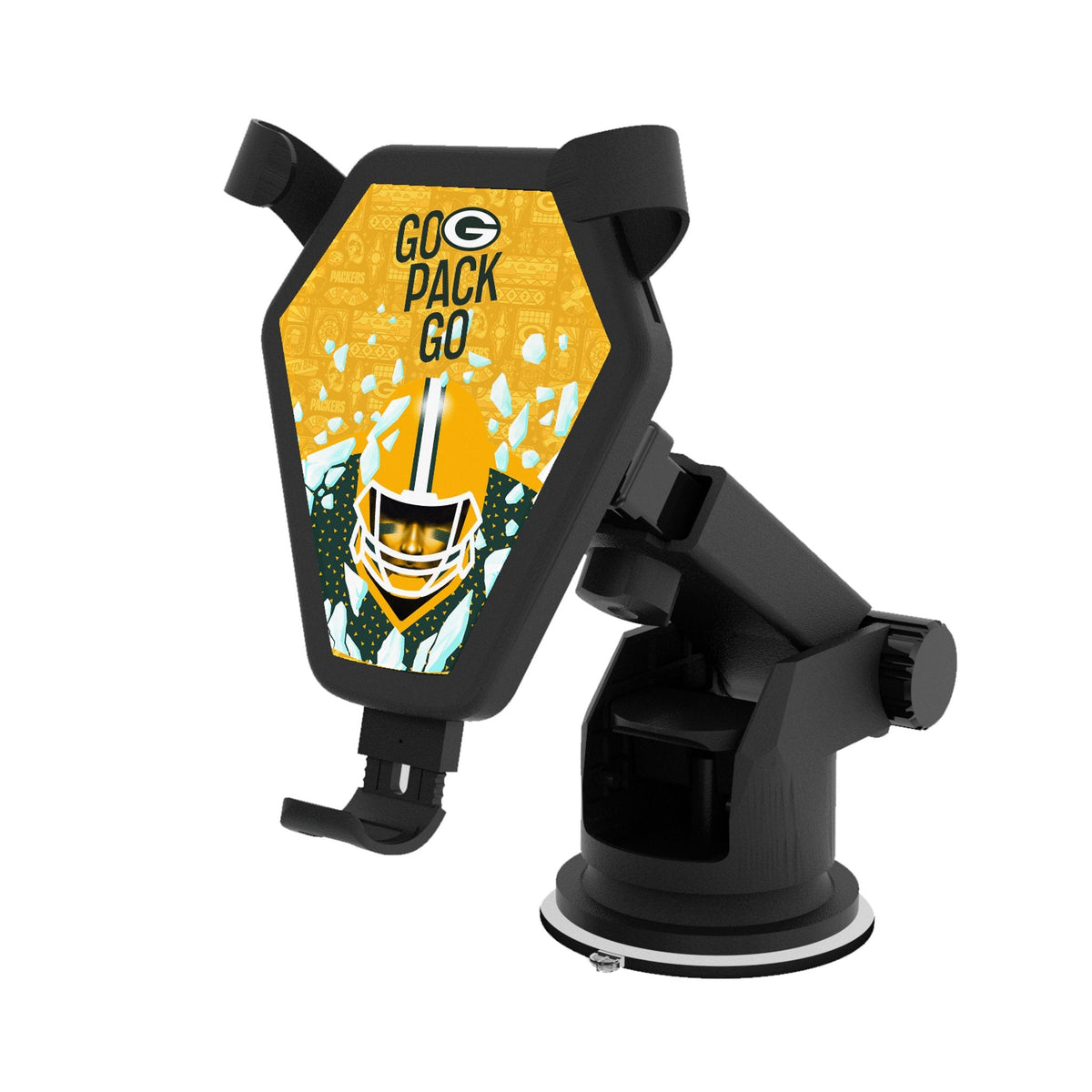 Green Bay Packers 2024 Illustrated Limited Edition Wireless Car Charger 1