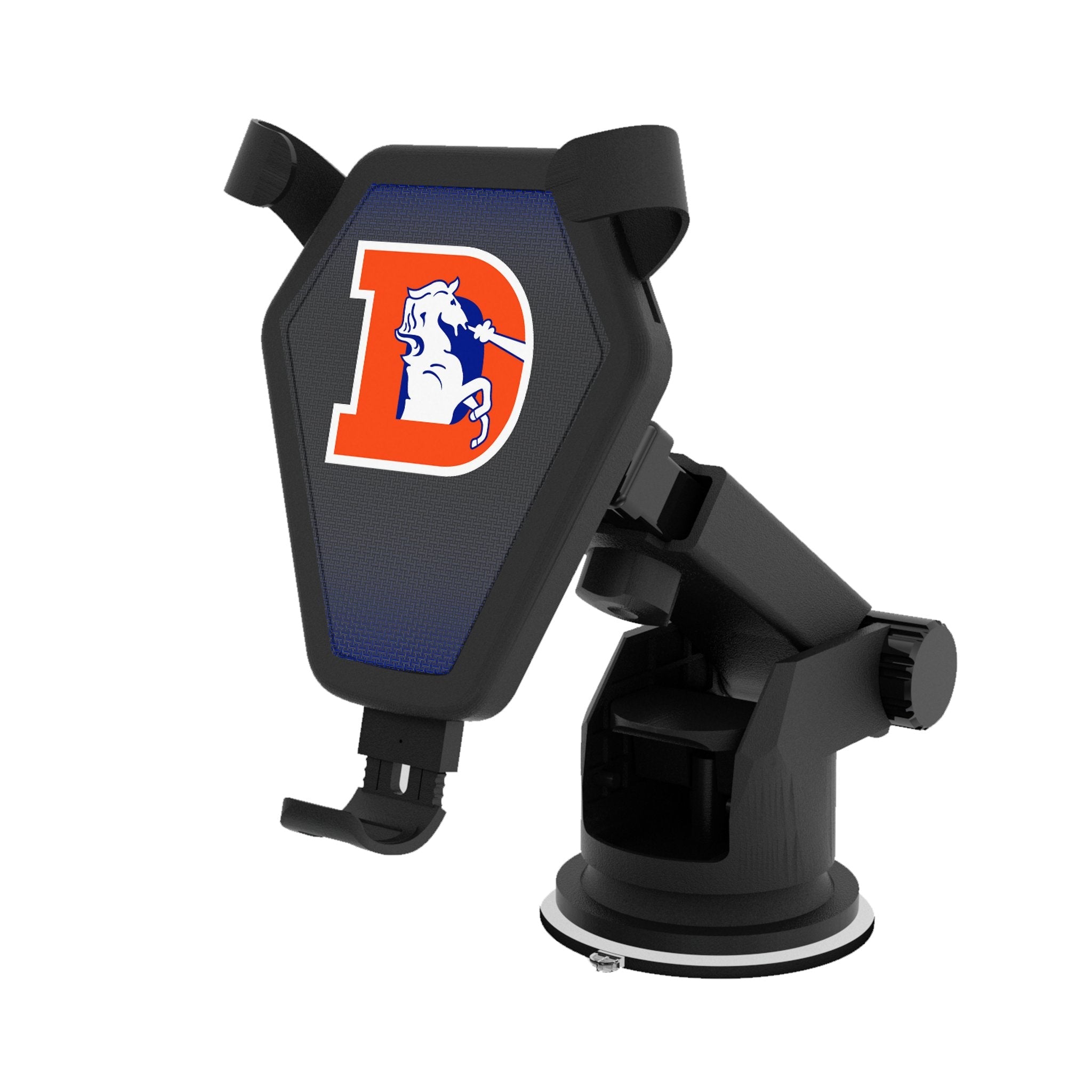 Denver Broncos 1993-1996 Historic Collection Linen Wireless Car Charger 1