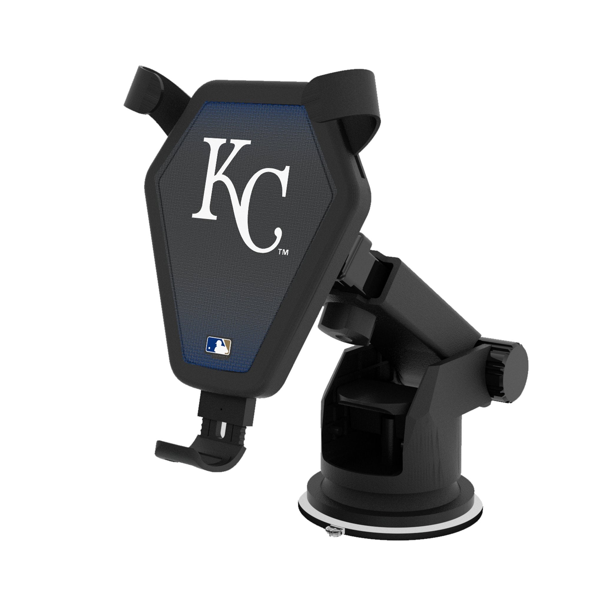 Kansas City Royals Linen Wireless Car Charger 1