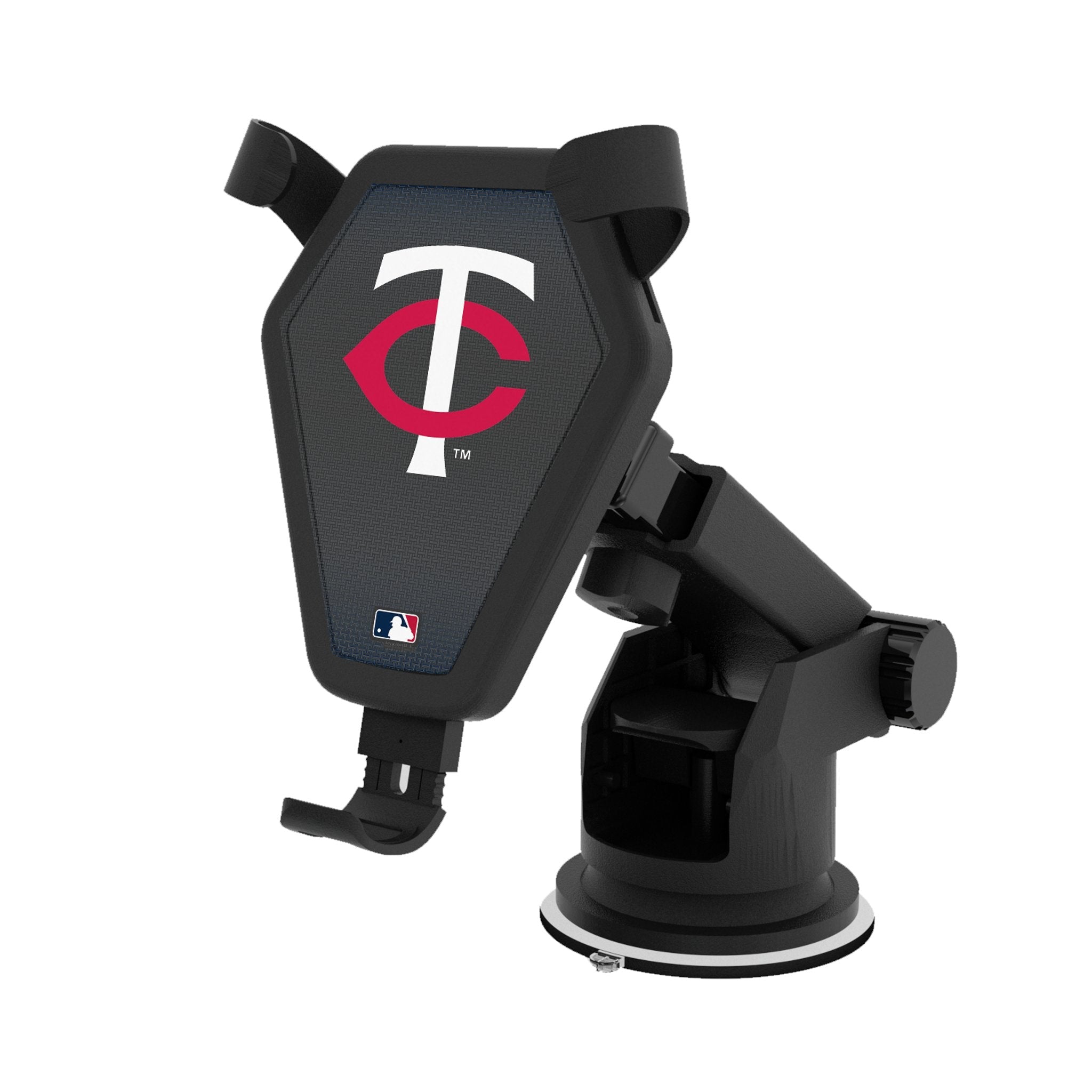 Minnesota Twins Linen Wireless Car Charger 1