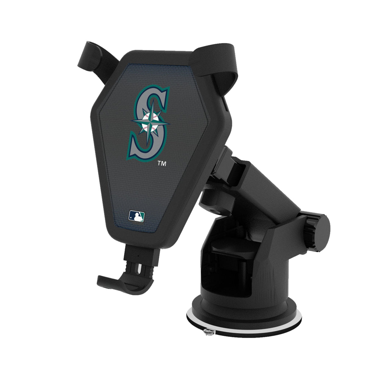 Seattle Mariners Linen Wireless Car Charger 1