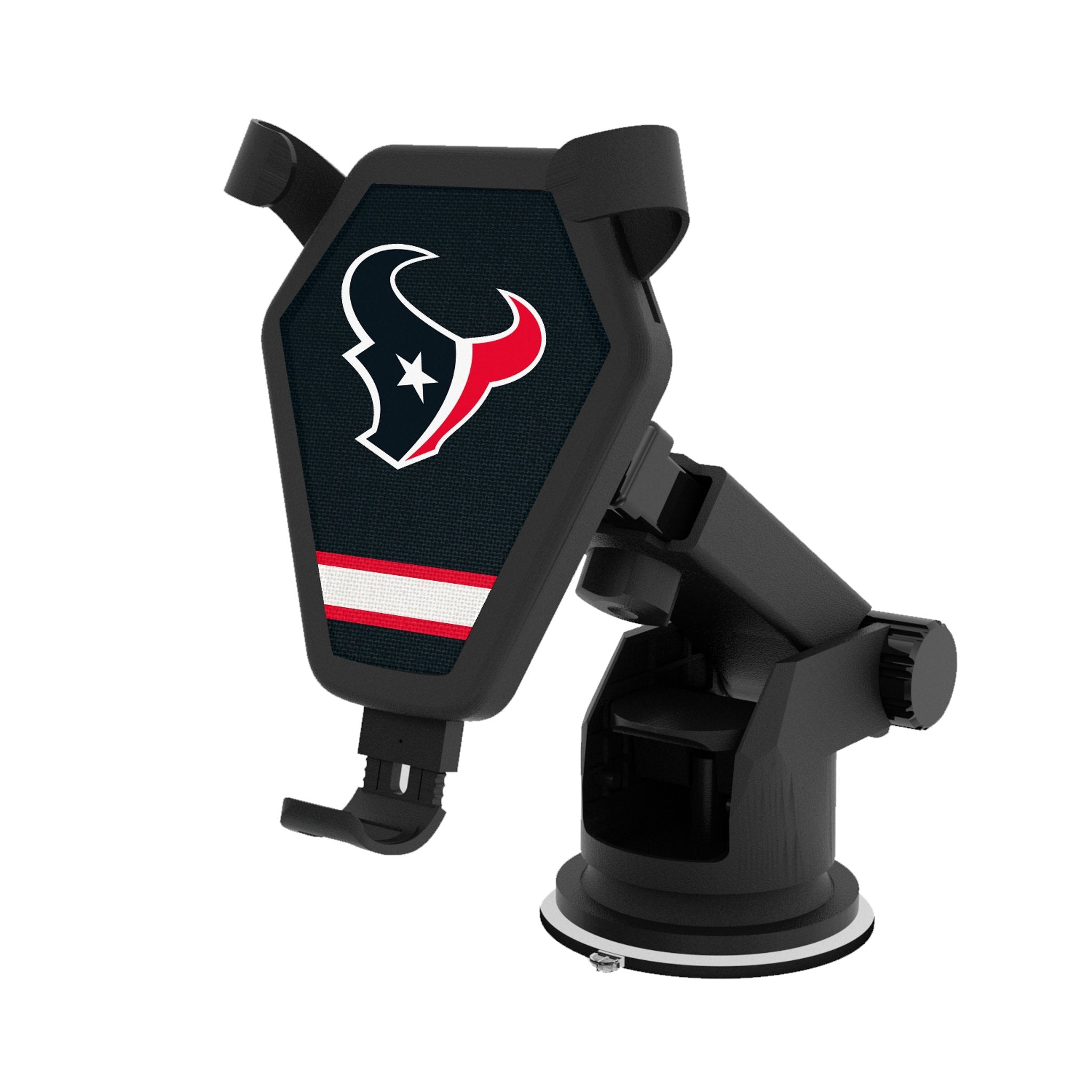 Houston Texans Stripe Wireless Car Charger 1