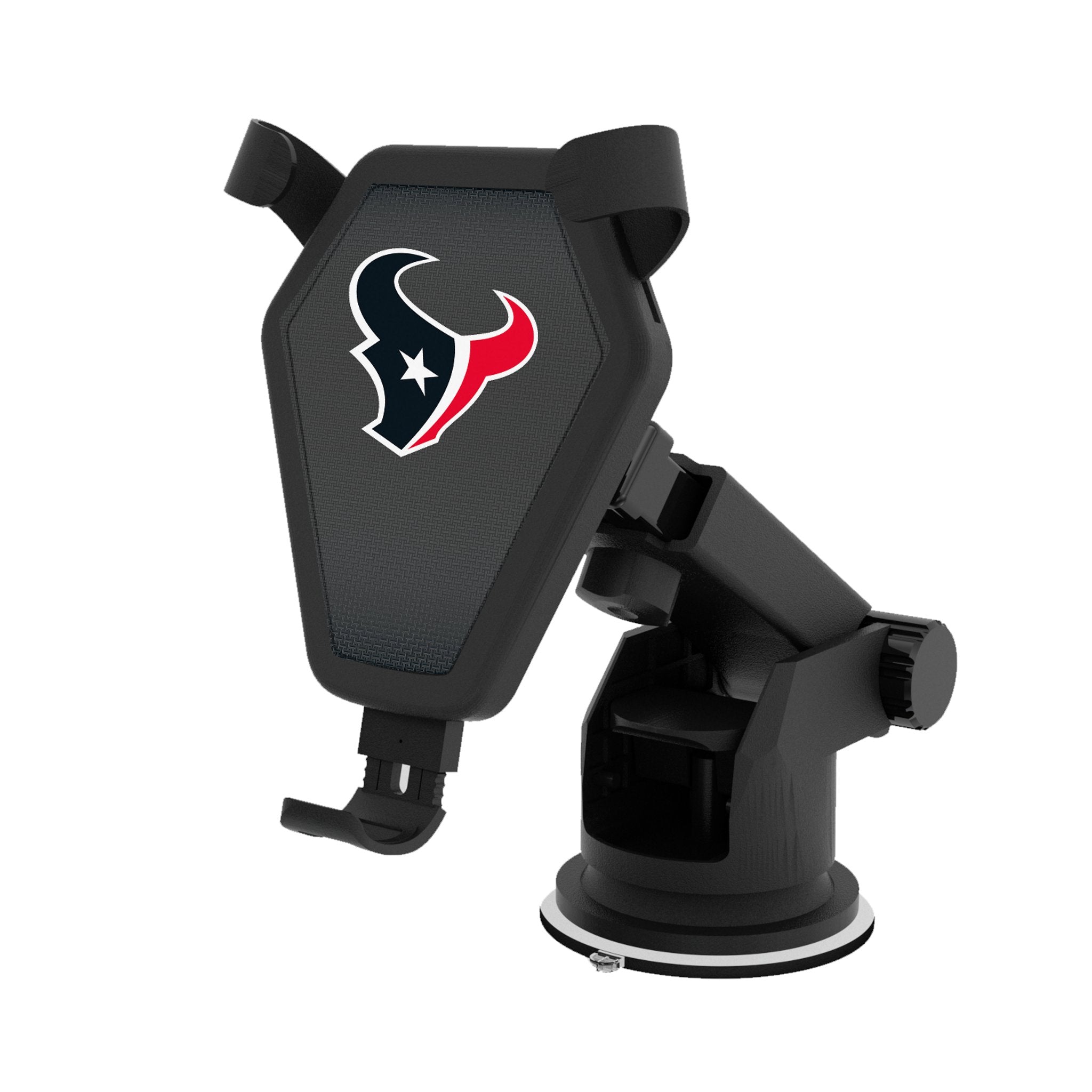Houston Texans Linen Wireless Car Charger 1