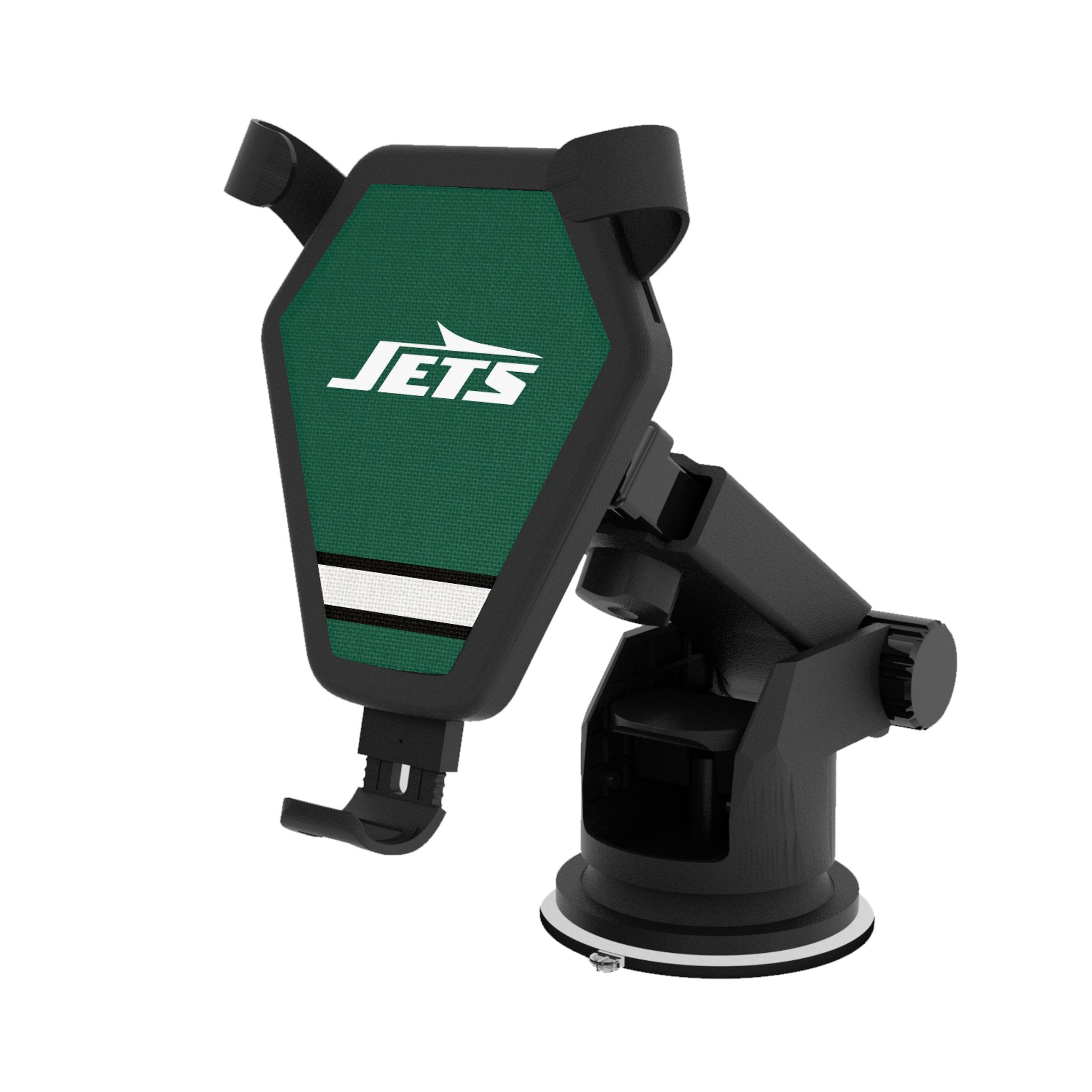 New York Jets Stripe Wireless Car Charger 1