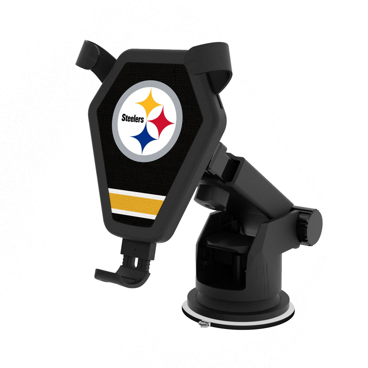 Pittsburgh Steelers Stripe Wireless Car Charger 1