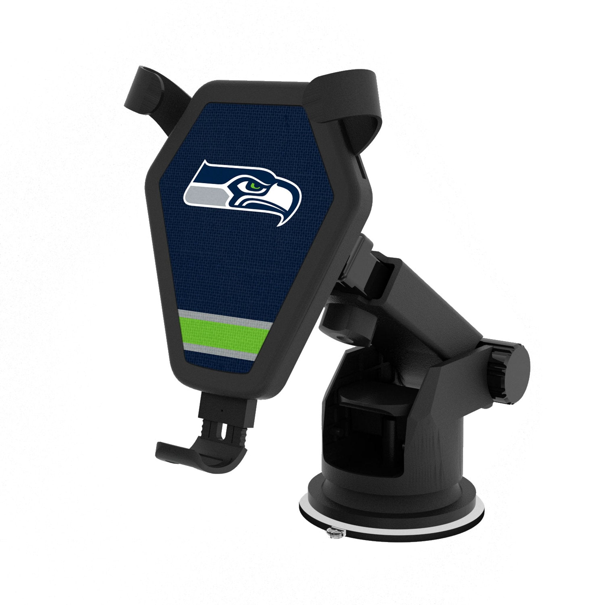Seattle Seahawks Stripe Wireless Car Charger 1
