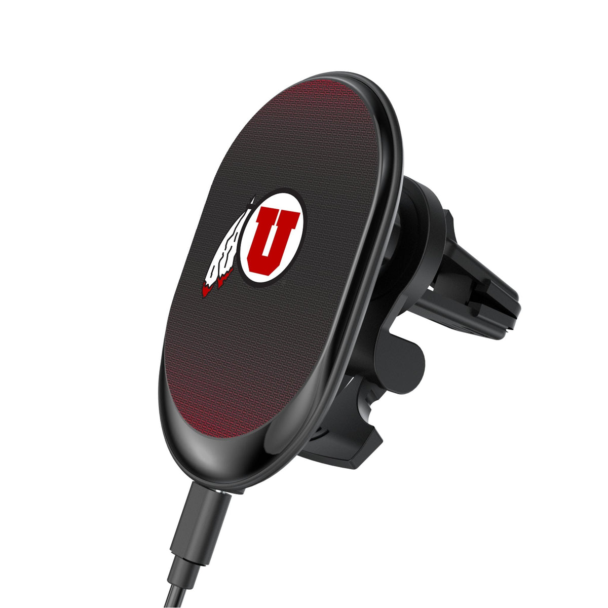 University of Utah Utes Linen Wireless Mag Car Charger