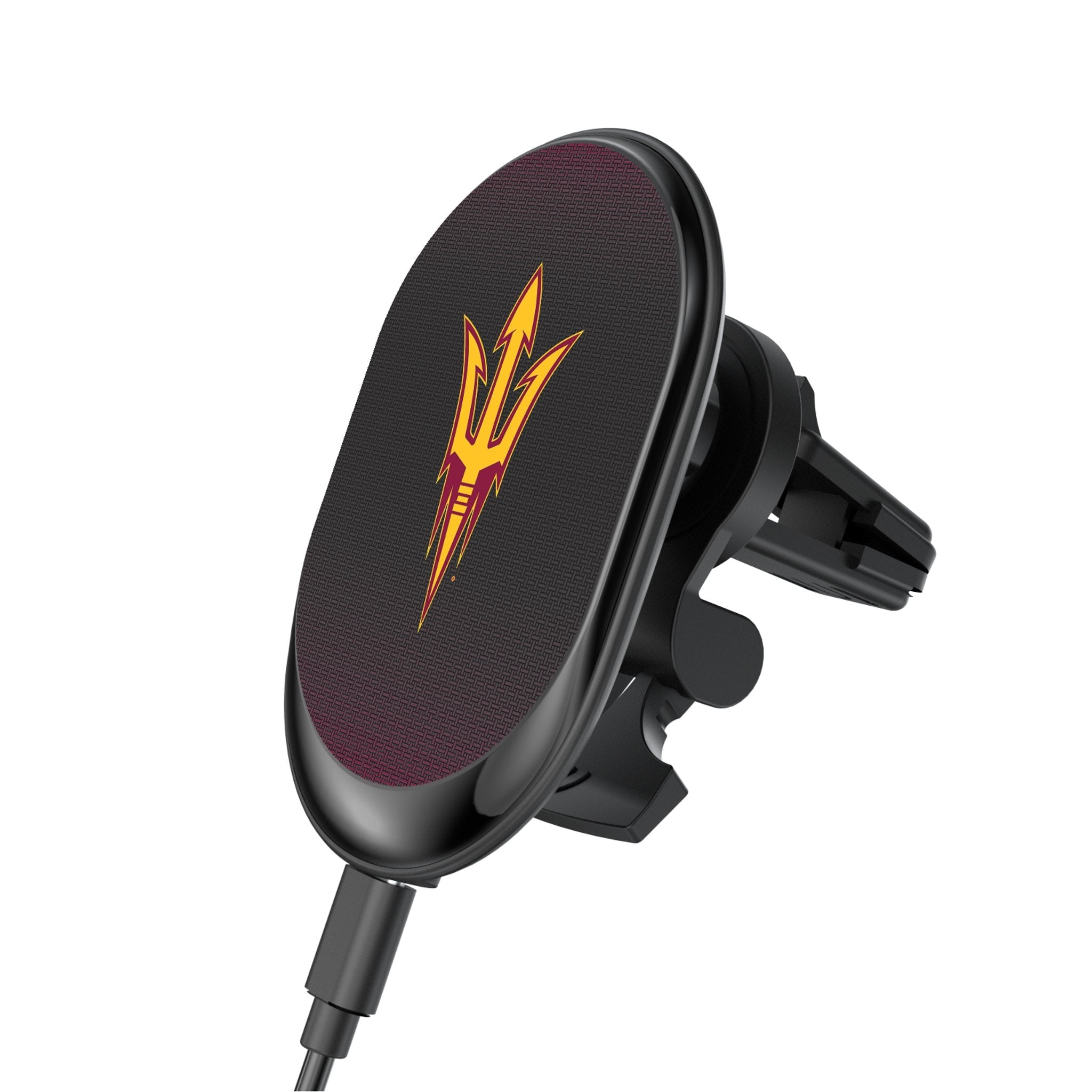 Arizona State University Sun Devils Linen Wireless Mag Car Charger