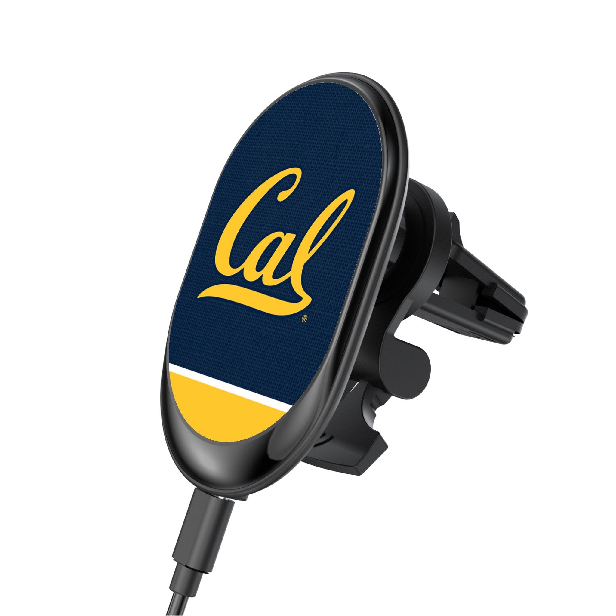 University of California Berkeley Golden Bears Endzone Solid Wireless Mag Car Charger 1