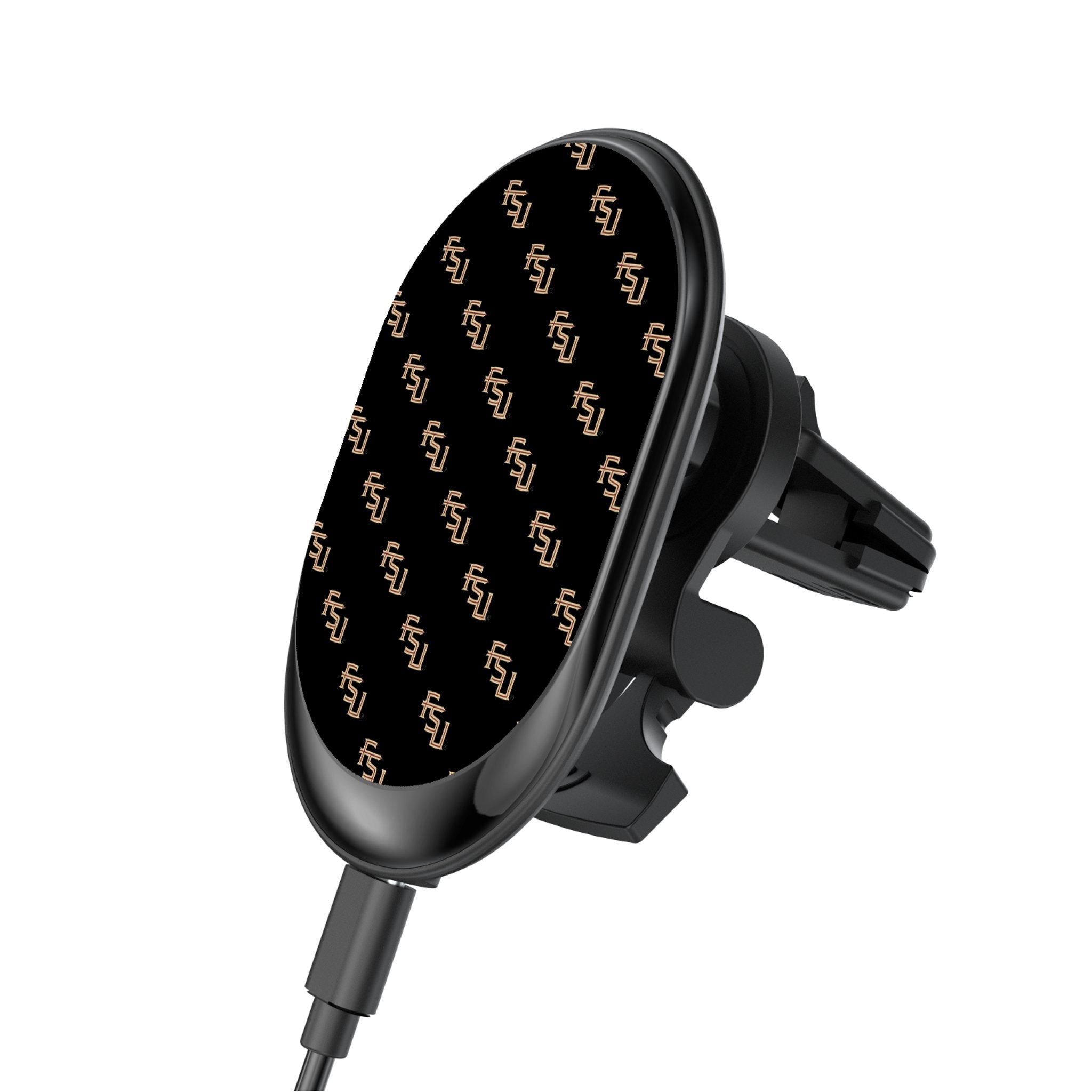Florida State University Seminoles Fashion Pattern Wireless Mag Car Charger 1