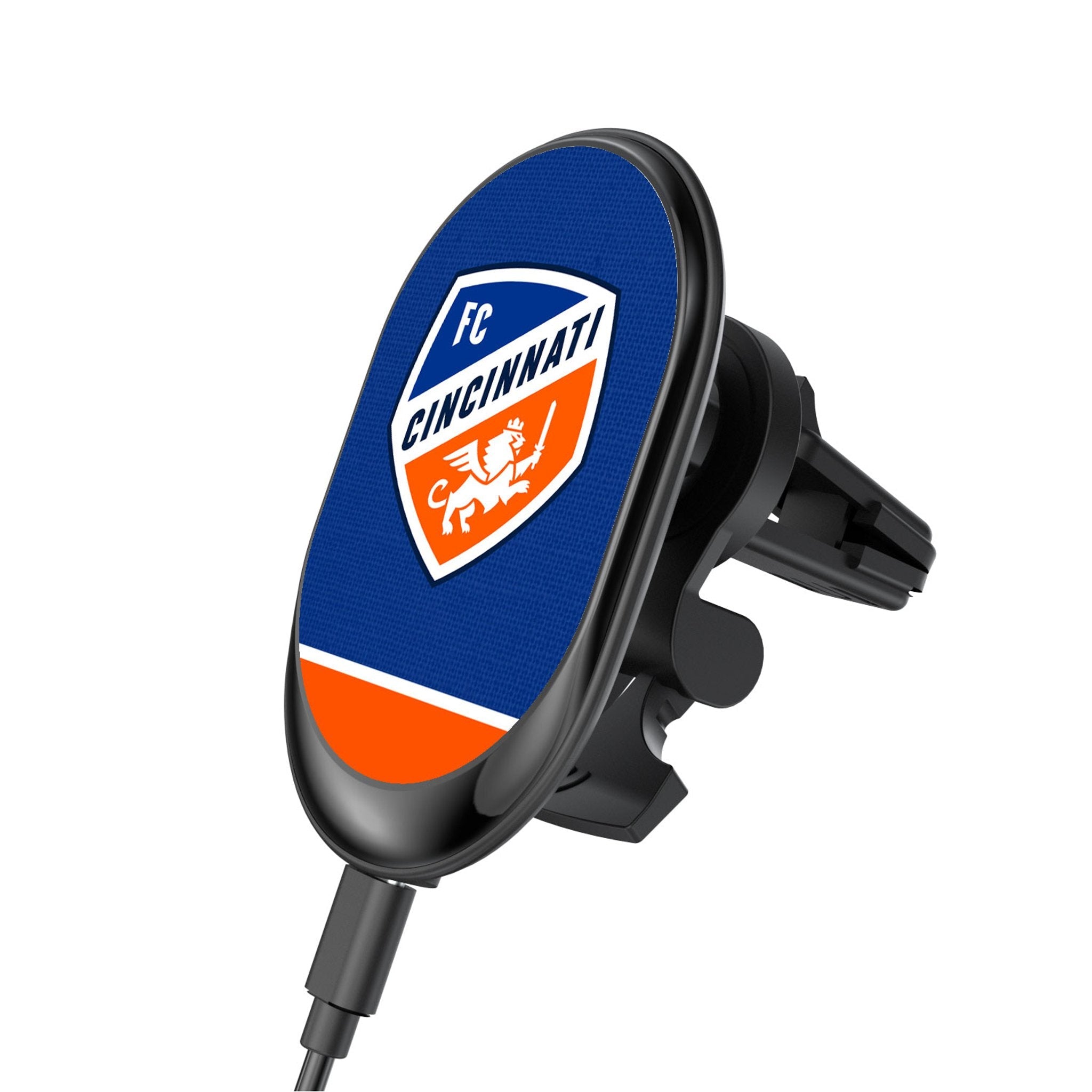 FC Cincinnati  Endzone Solid Wireless Mag Car Charger 1