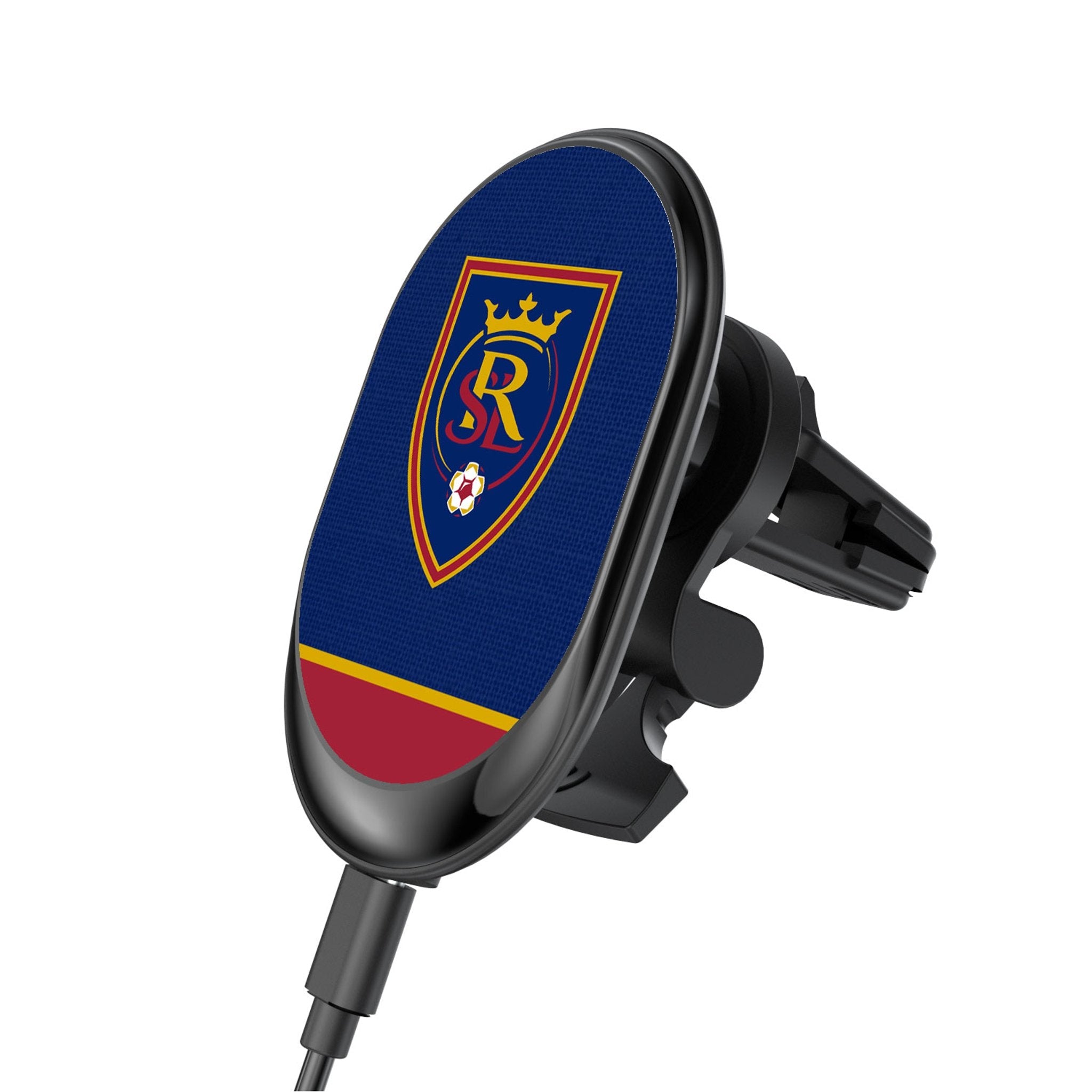 Real Salt Lake   Endzone Solid Wireless Mag Car Charger 1