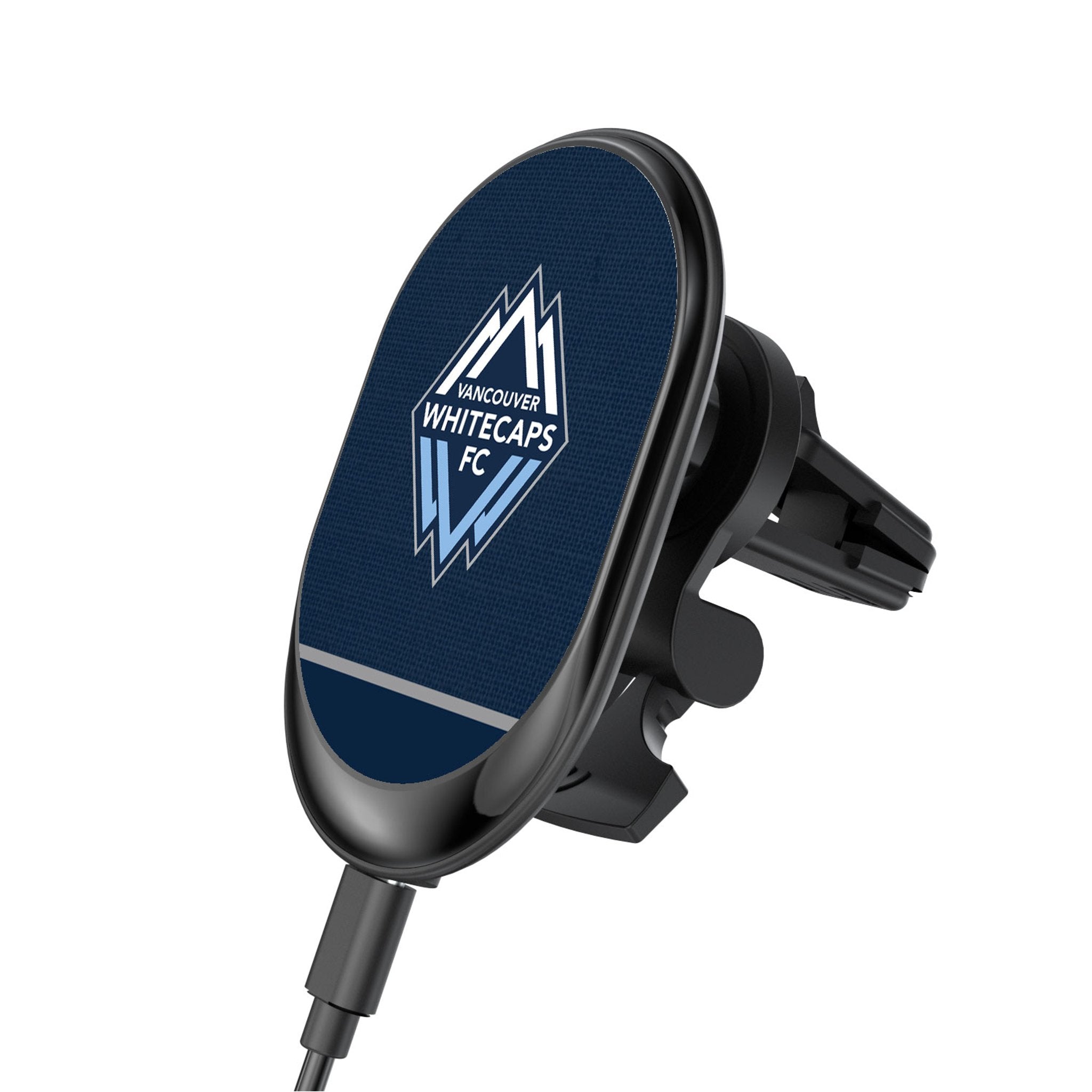 Vancouver Whitecaps   Endzone Solid Wireless Mag Car Charger