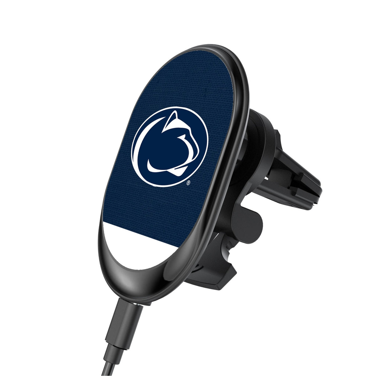 Pennsylvania State University Nittany Lions Endzone Solid Wireless Mag Car Charger 1